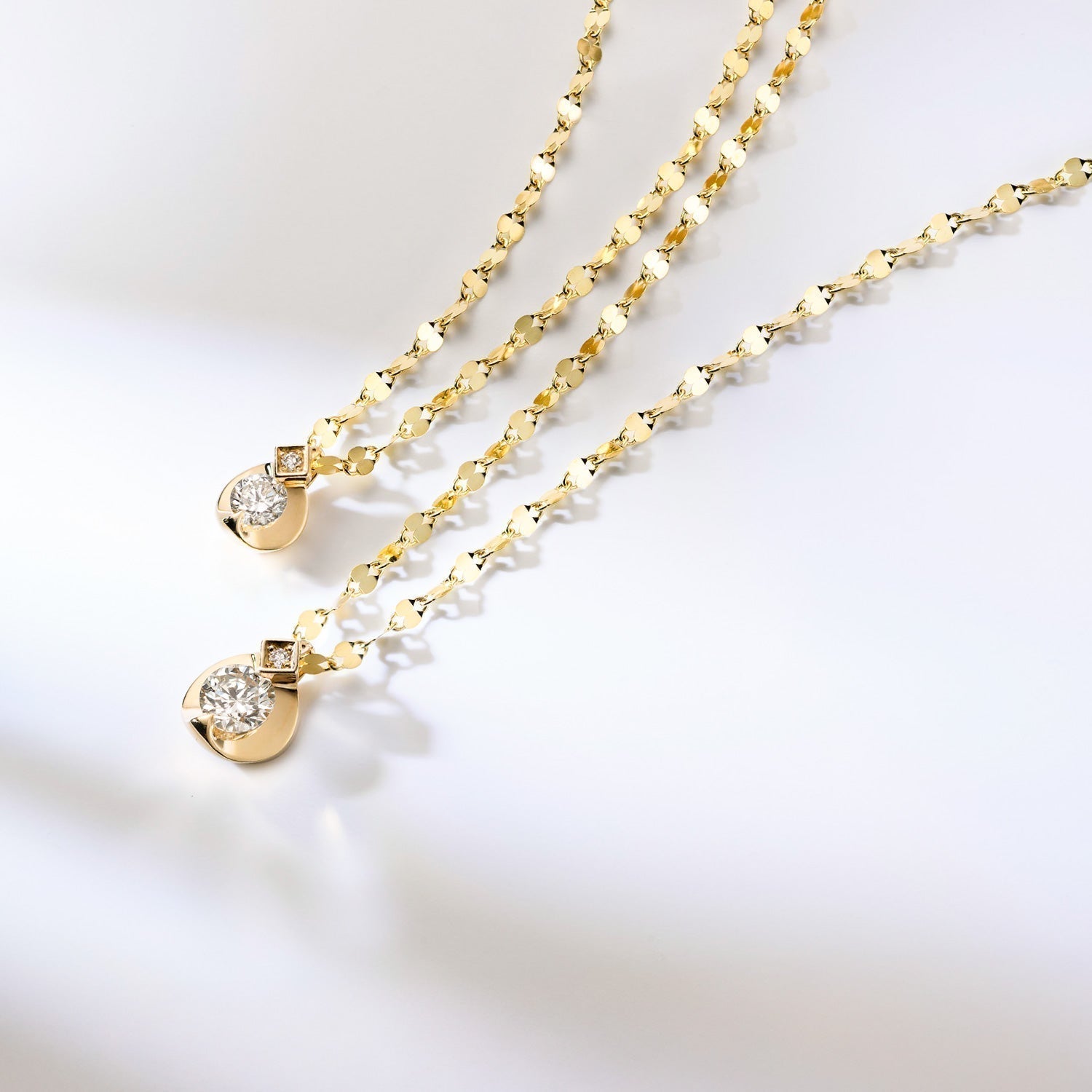 シネマストーリー☆K18PGダイヤモンドネックレス Cinema STORY【シネマストーリー】 – Milluflora | ミルフローラ