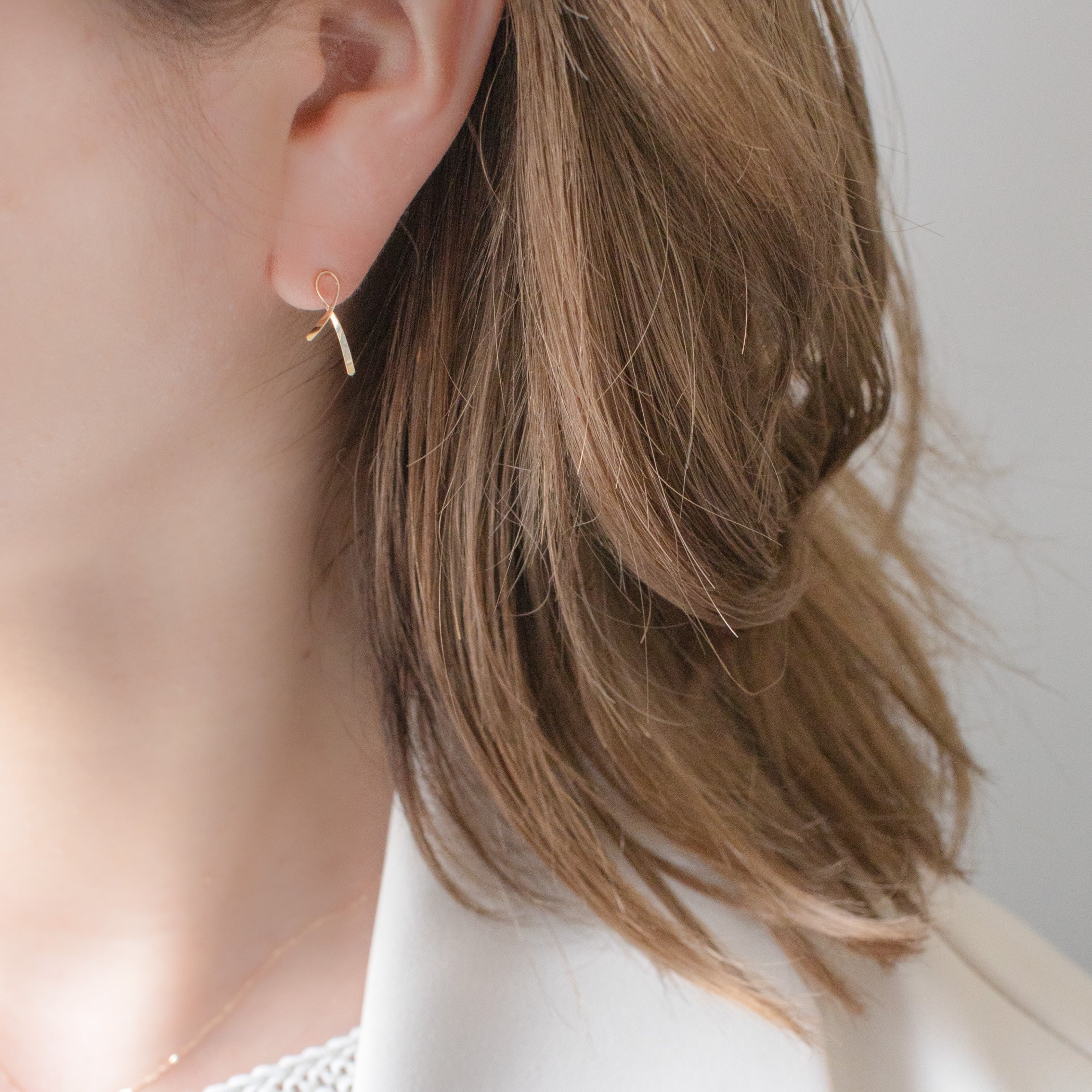 K18 イエローゴールド ピアス