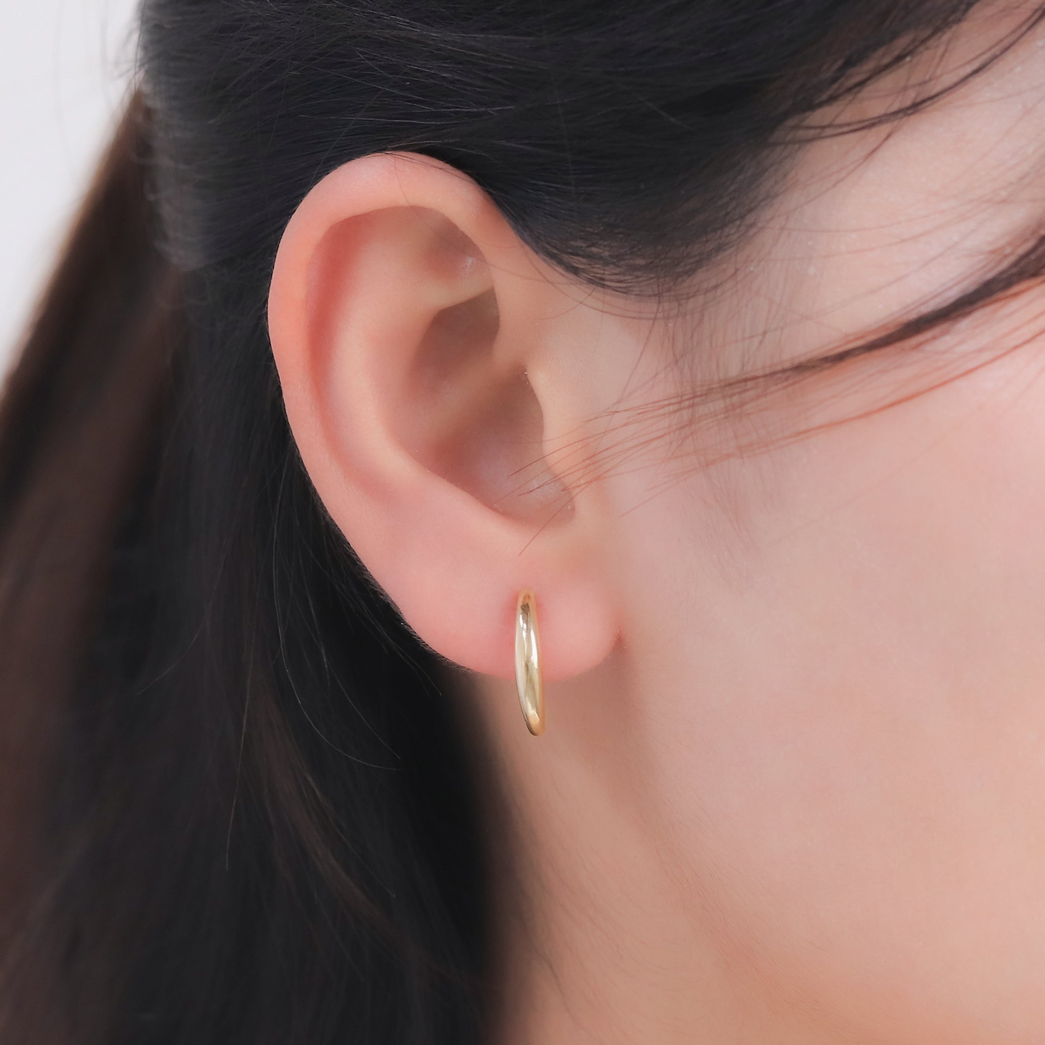 K10 イエローゴールド ピアス