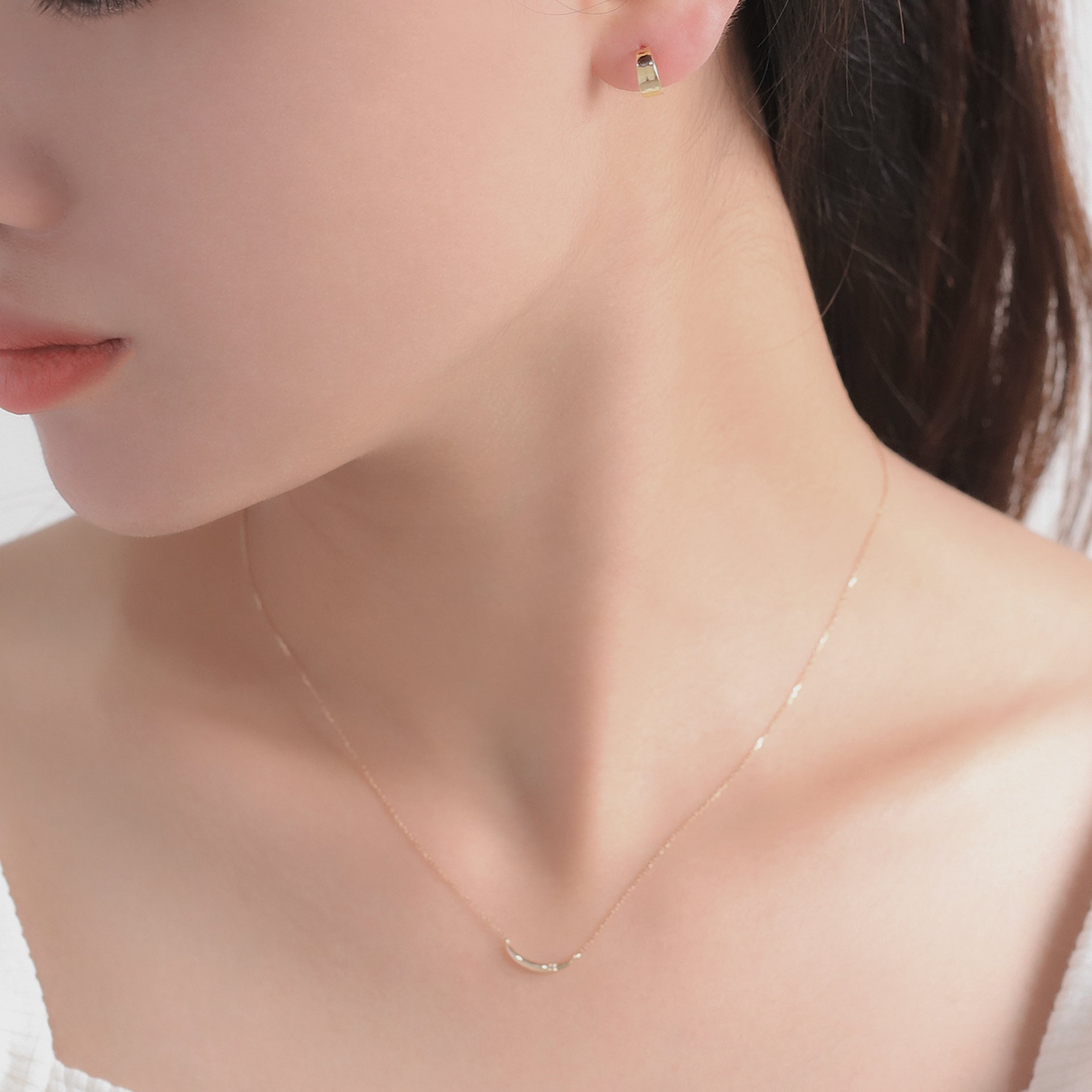 K10 イエローゴールド ピアス