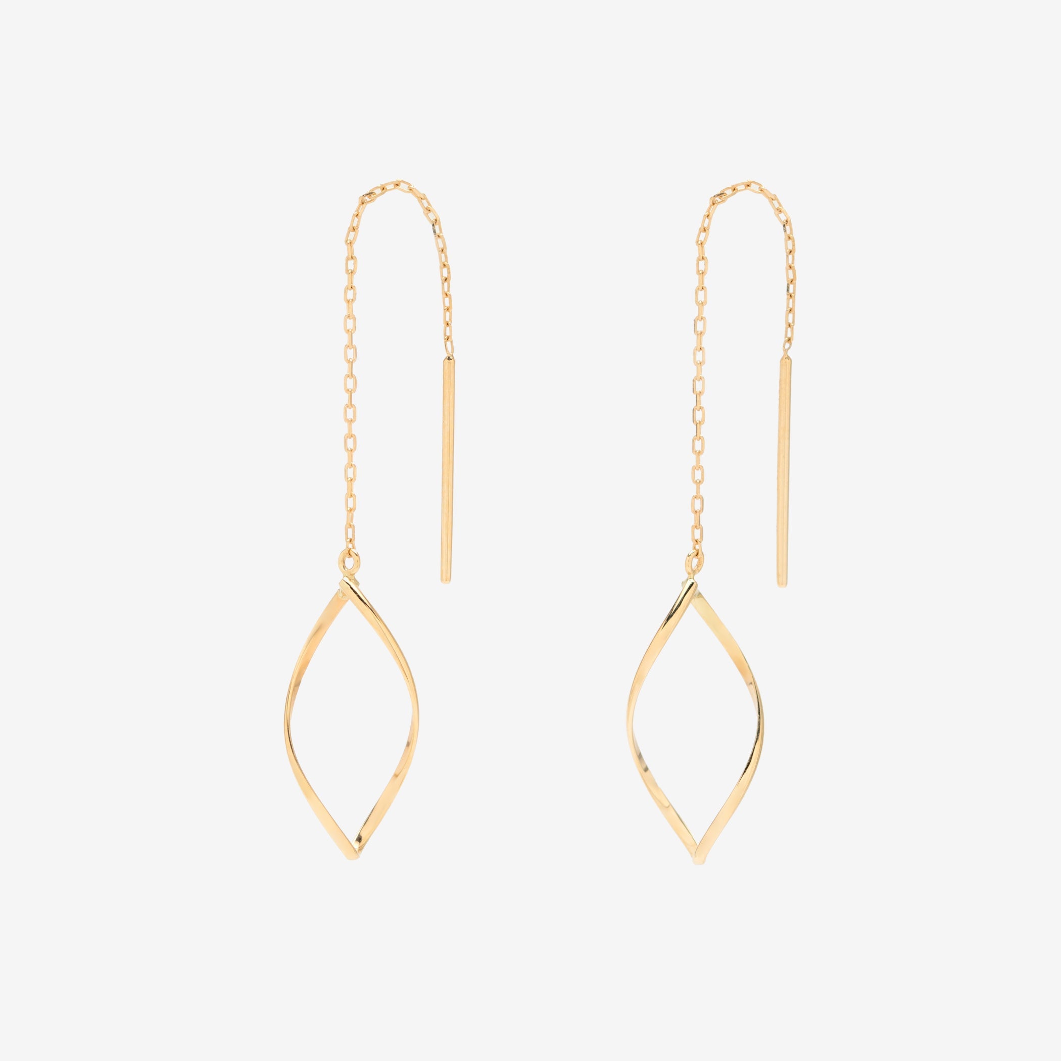 K10 イエローゴールド アメリカン ピアス – Milluflora | ミルフローラ