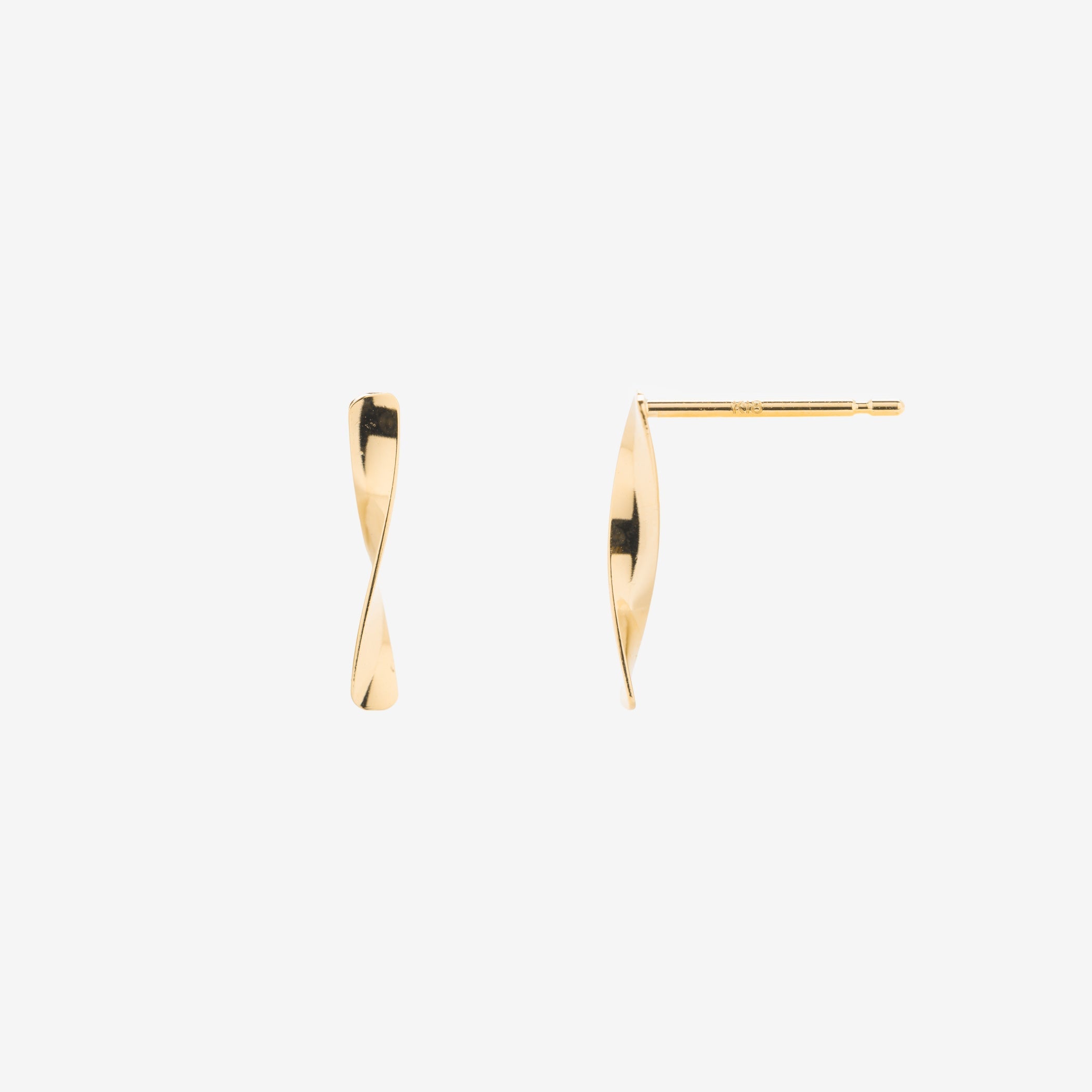 K18 イエローゴールド ピアス