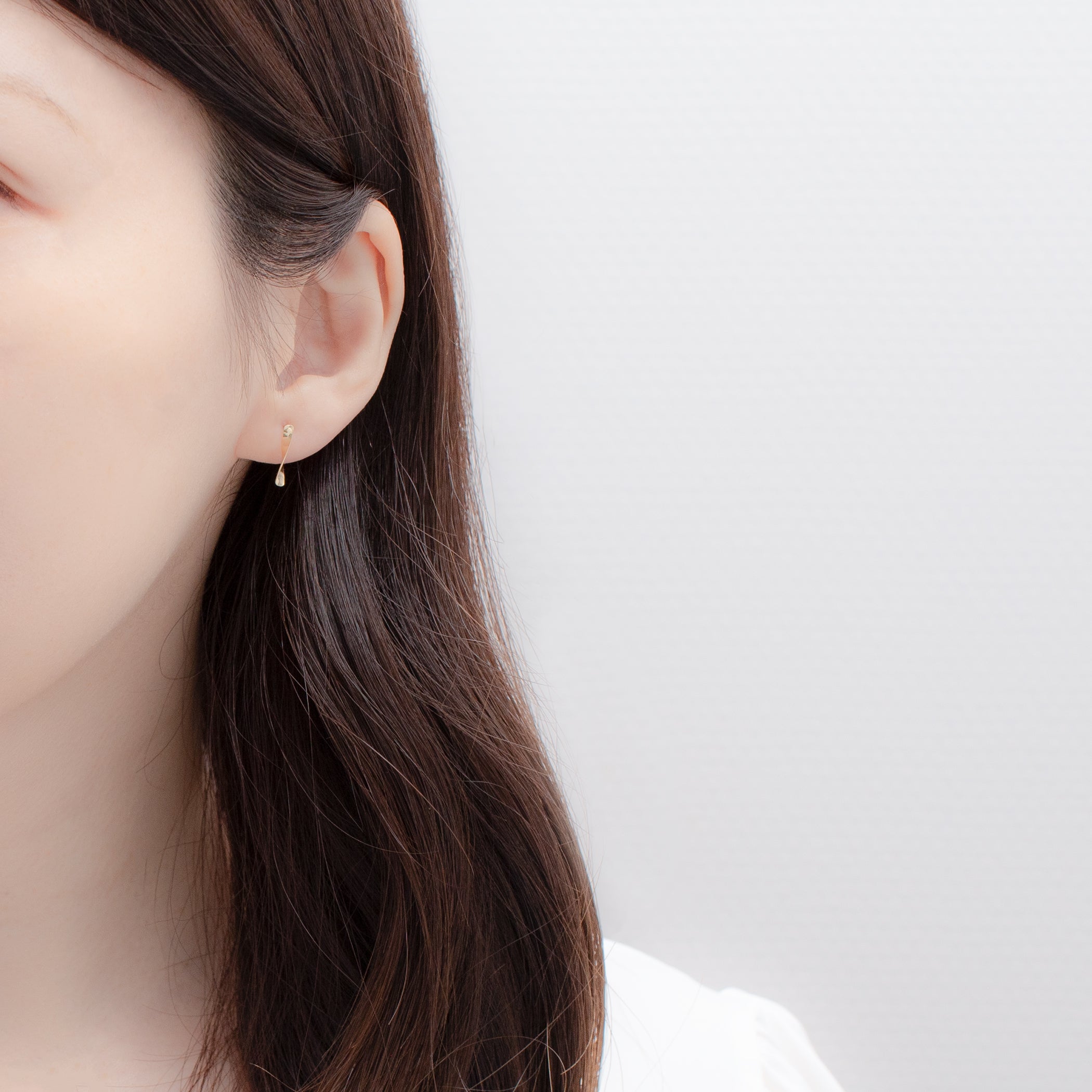 K18 イエローゴールド ピアス