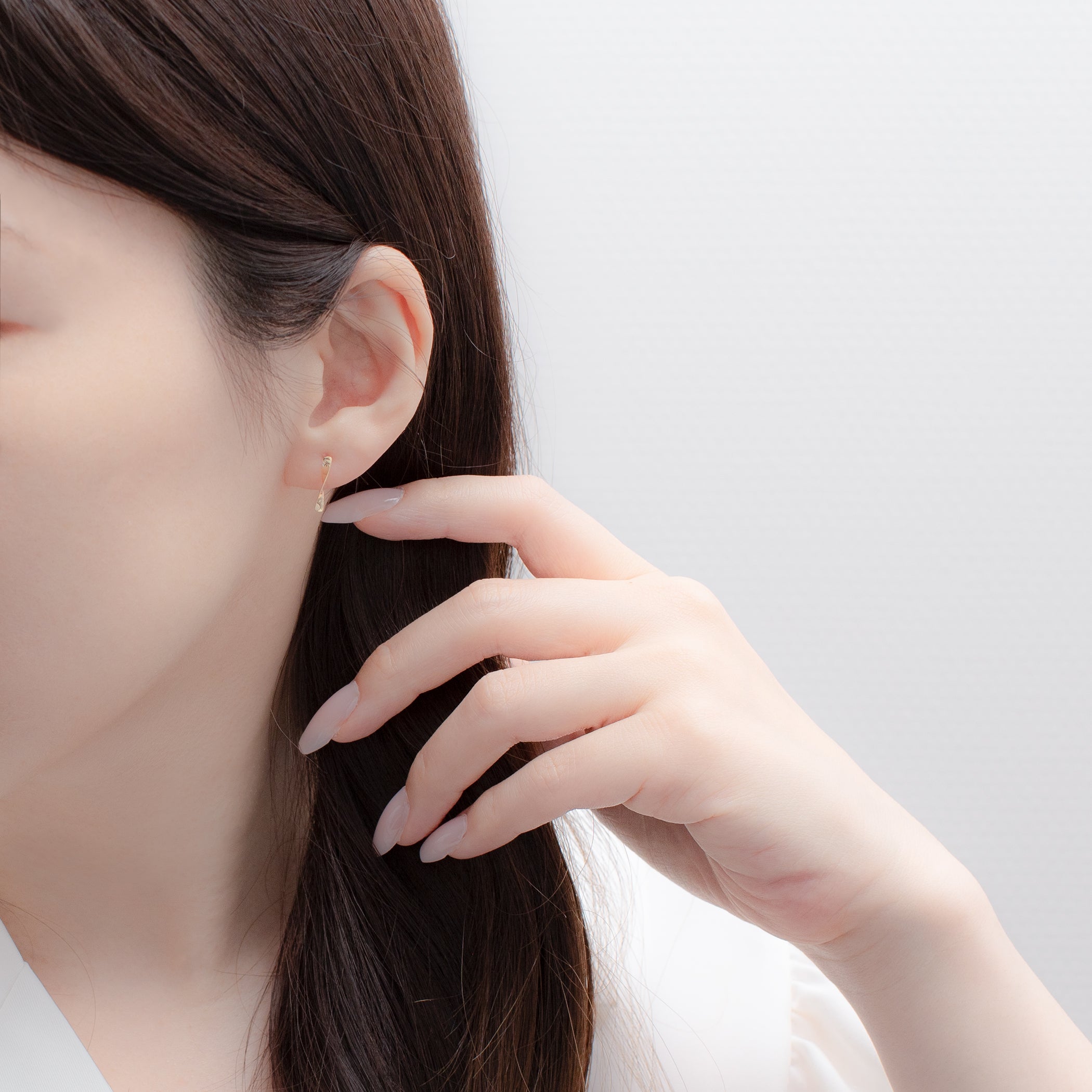 K18 イエローゴールド ピアス