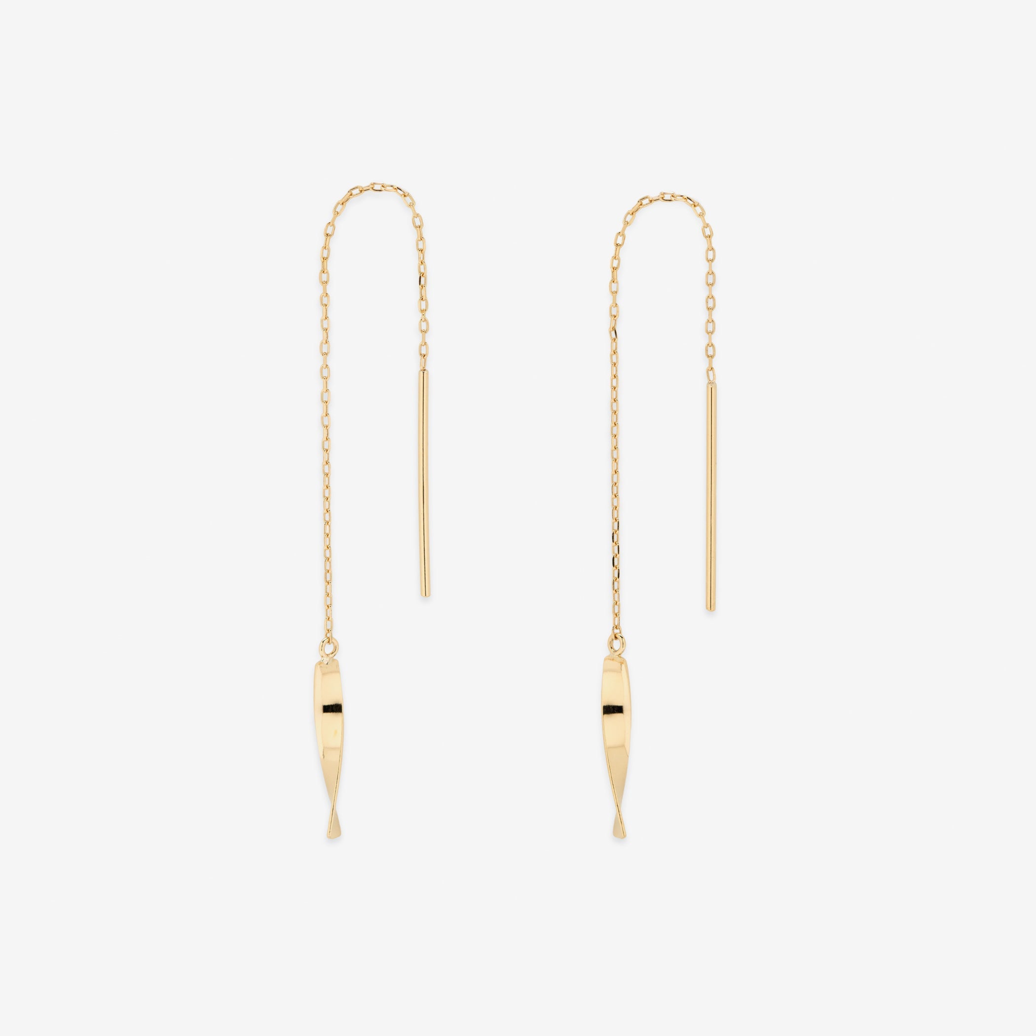 K18 イエローゴールド アメリカン ピアス – Milluflora | ミルフローラ