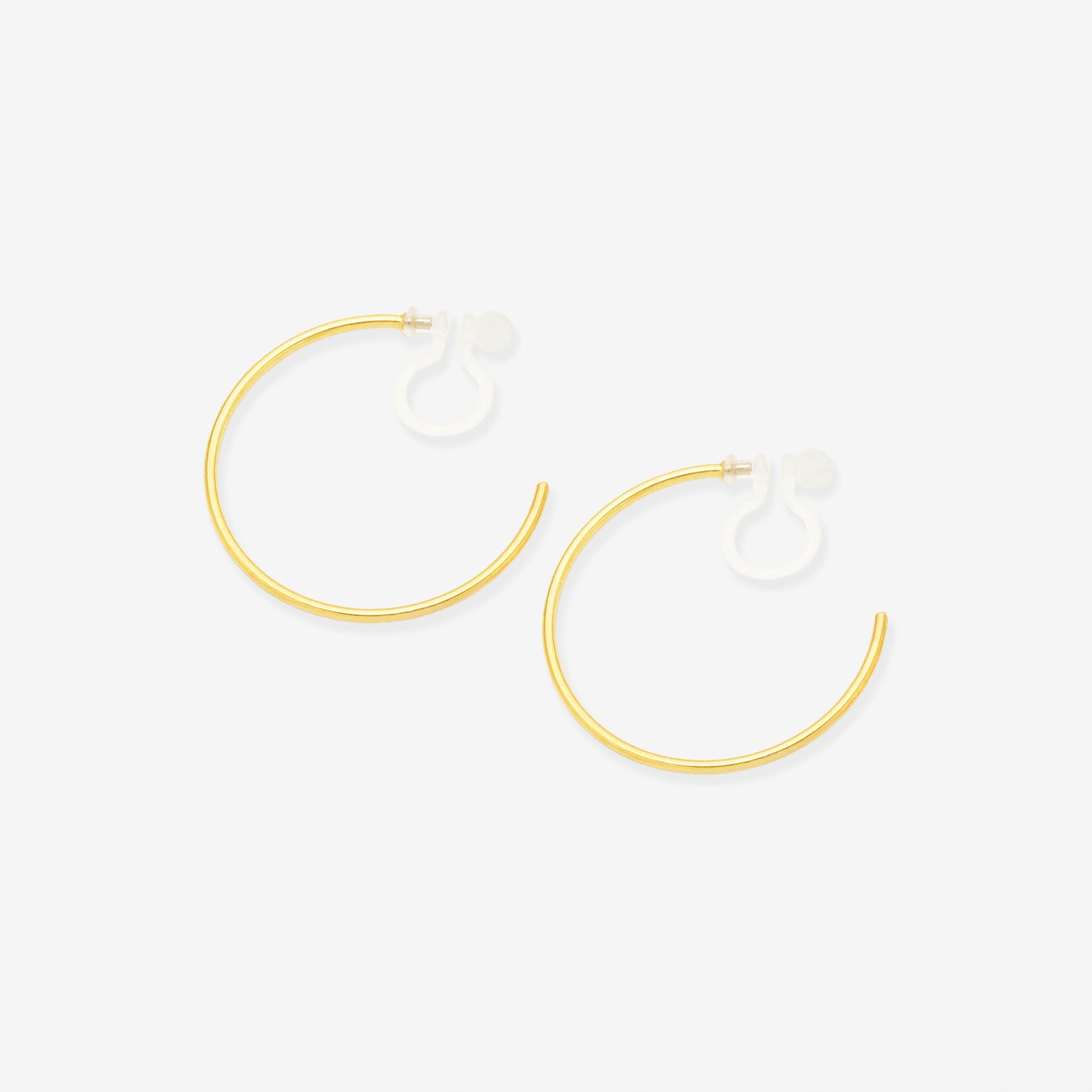 ★今だけ送料無料!★真鍮 フープ イヤリング(25mm)