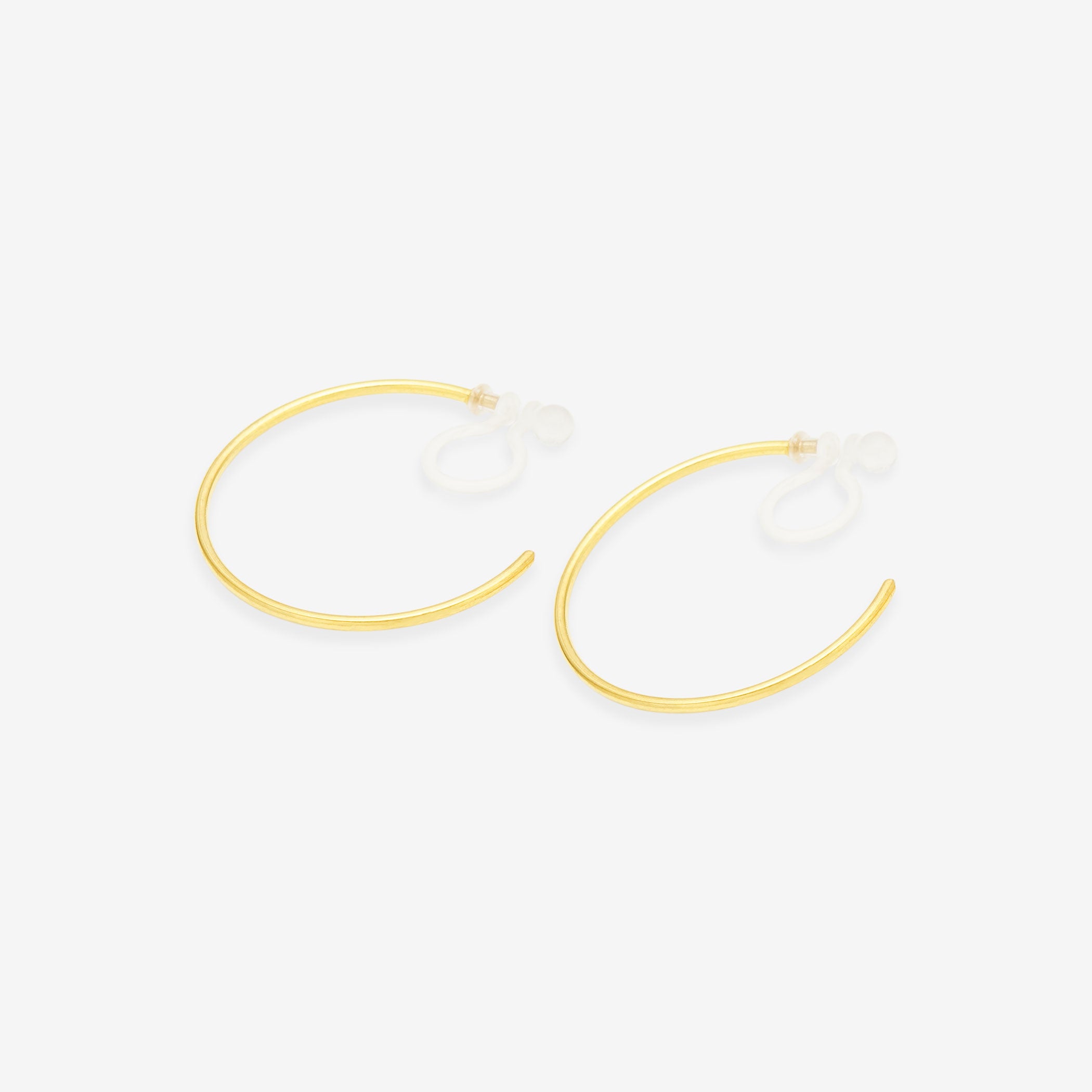★今だけ送料無料!★真鍮 フープ イヤリング(25mm)