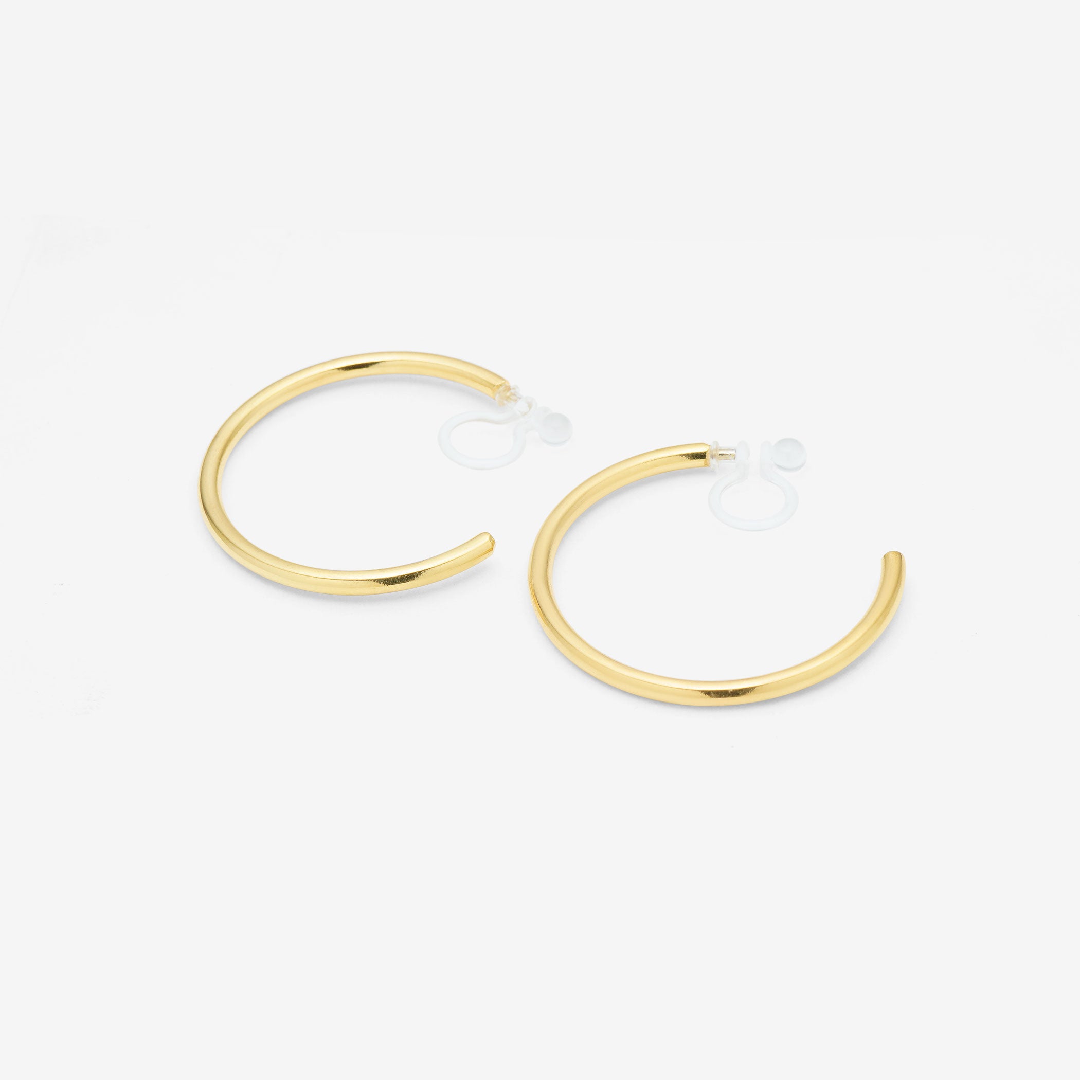 ★今だけ送料無料!★真鍮 フープ イヤリング(25mm)