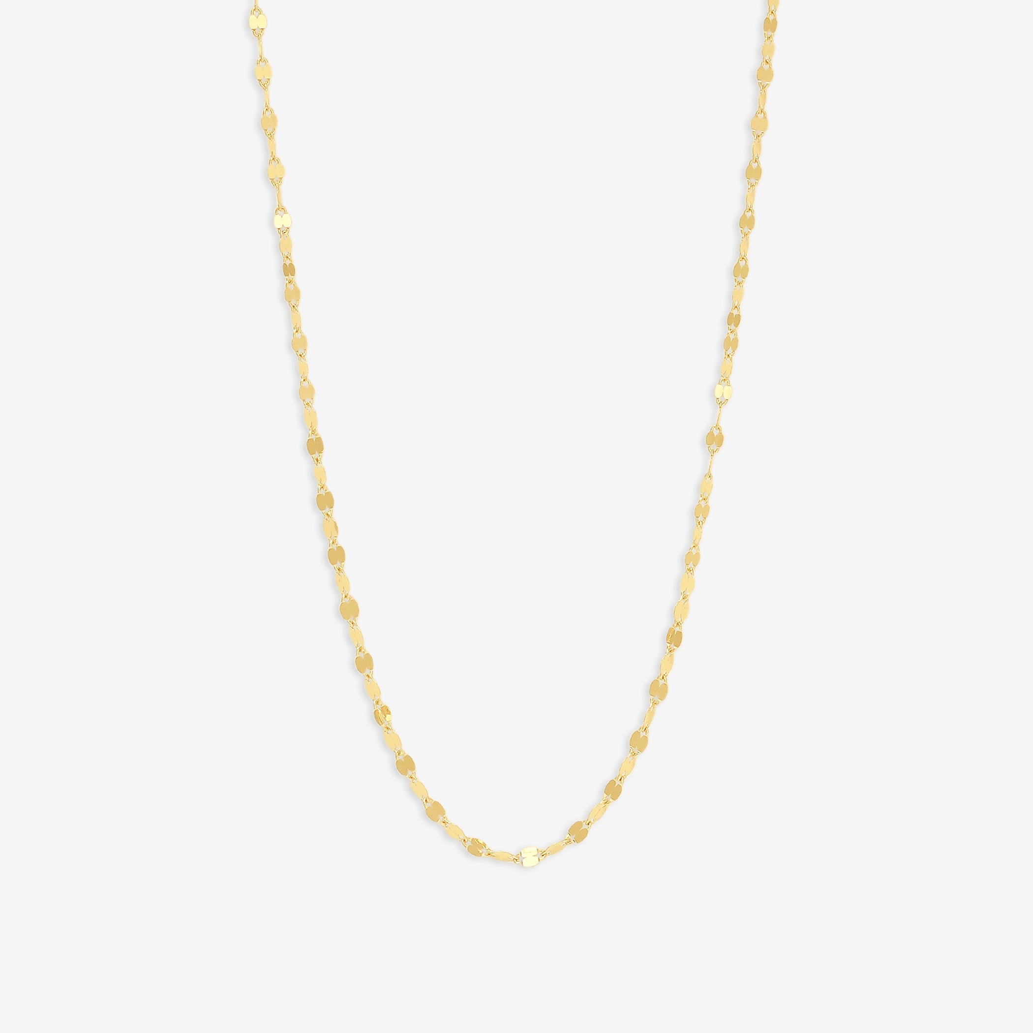 K18 イエローゴールド ロング デザインネックレス(50cm)ミルフローラ(Milluflora)公式通販サイト