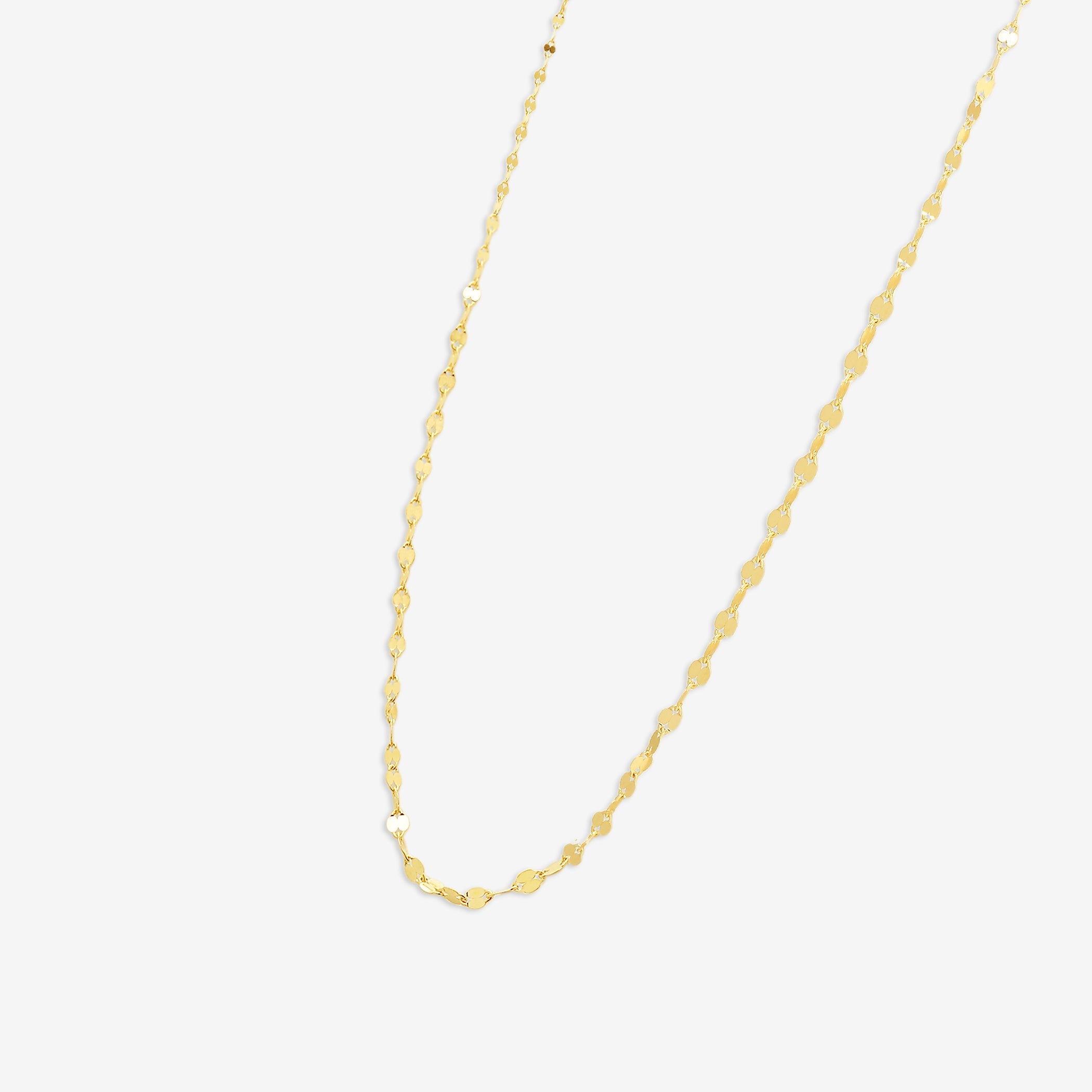 K18 イエローゴールド ロング デザインネックレス(50cm)