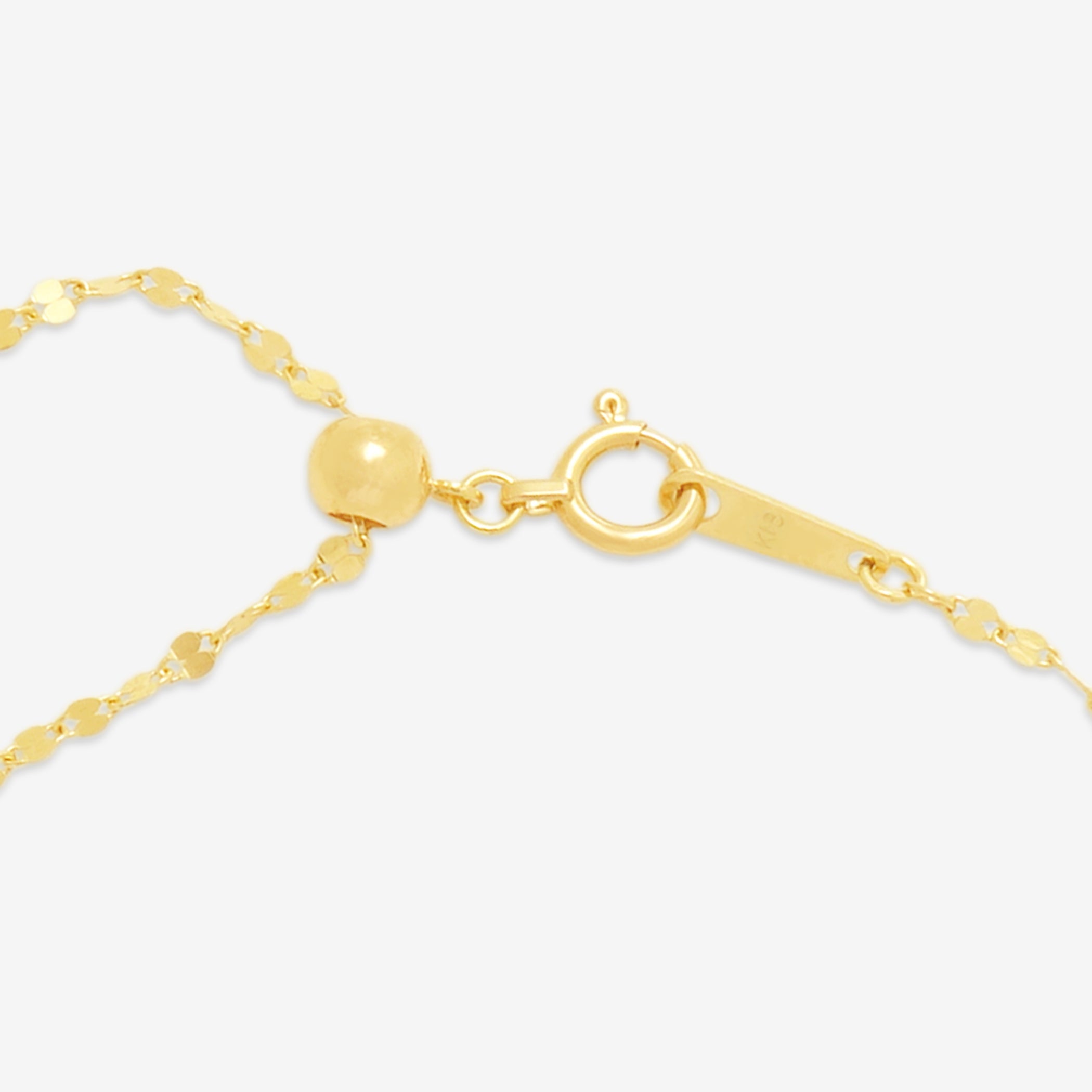 K18 イエローゴールド ロング デザインネックレス(50cm)