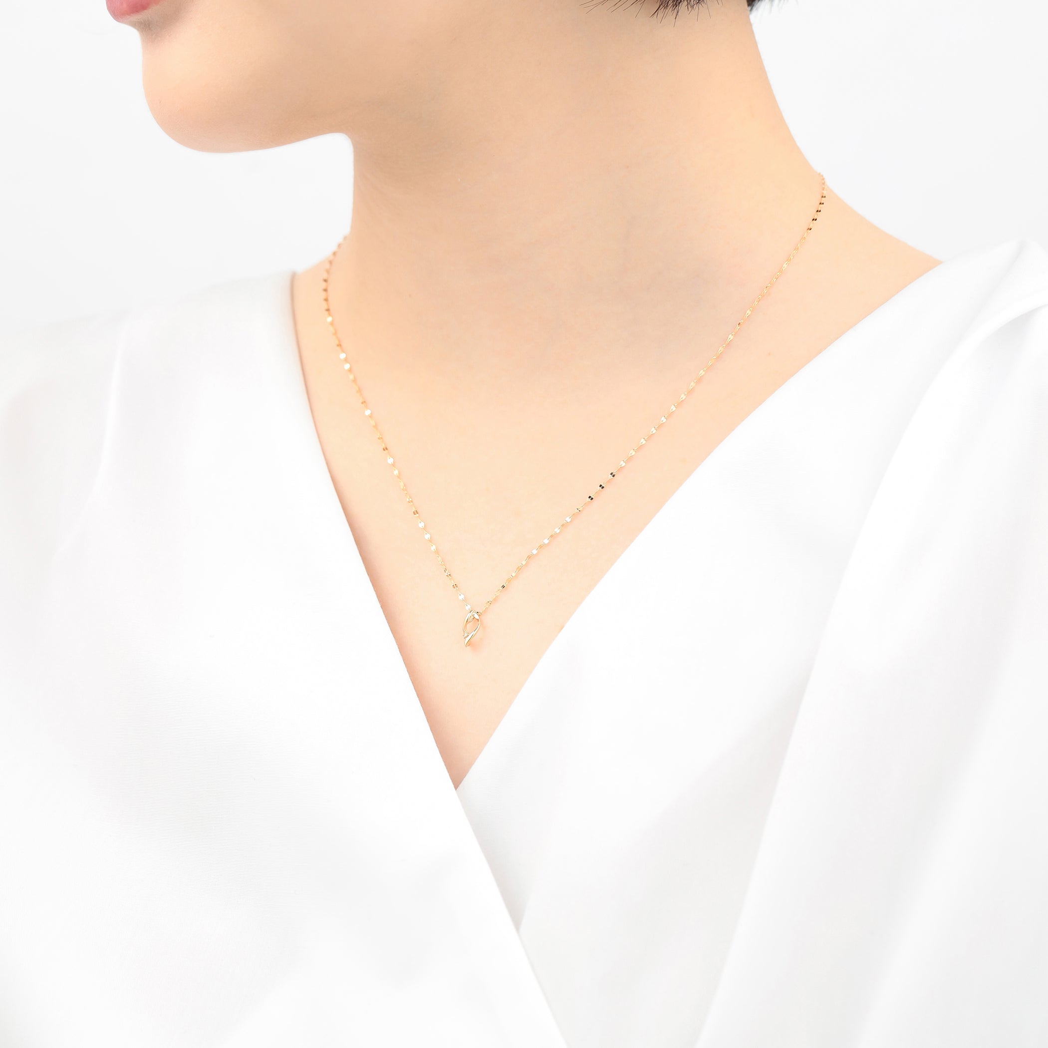 【WEB限定】K10 イエローゴールド ダイヤモンド ネックレス