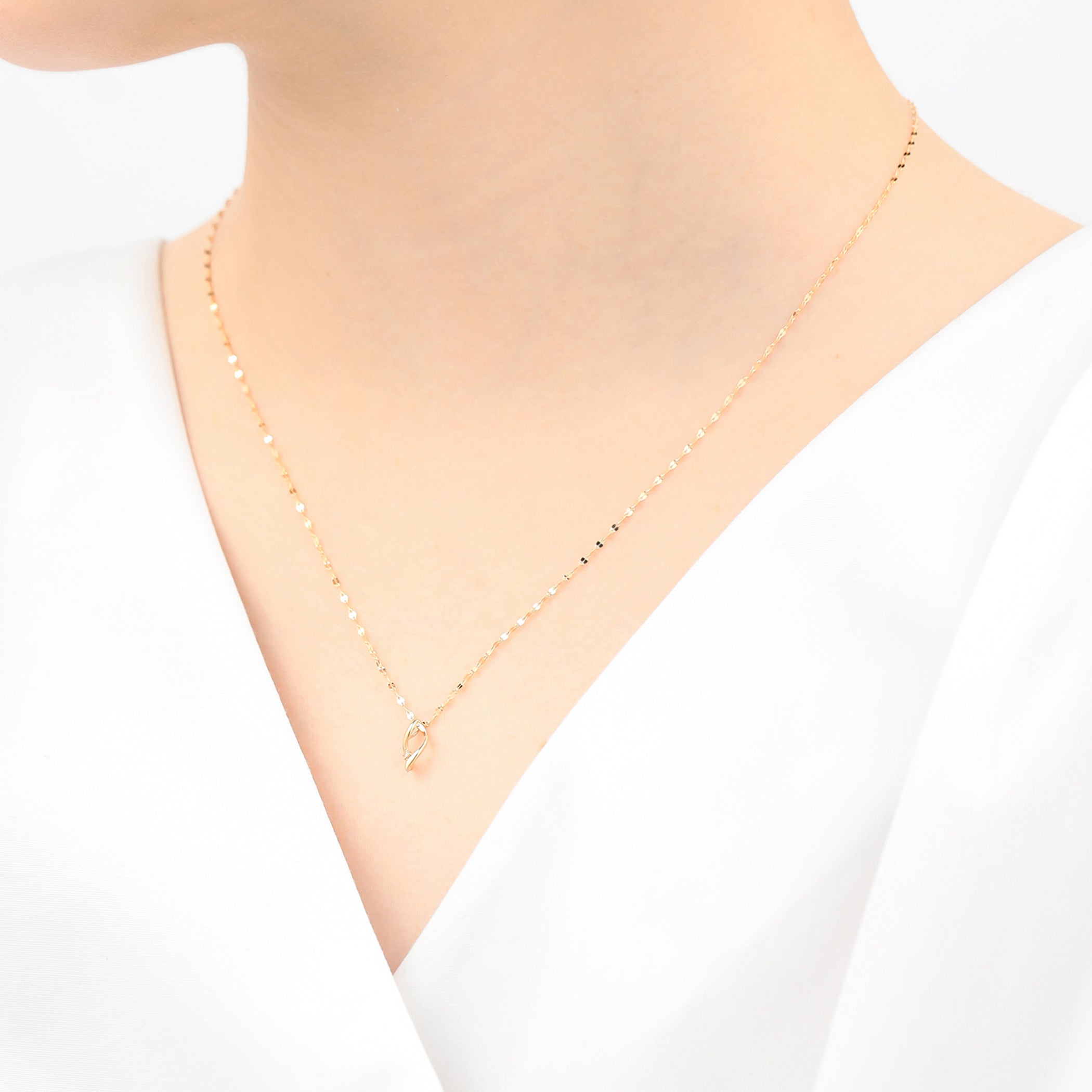 【WEB限定】K10 イエローゴールド ダイヤモンド ネックレス