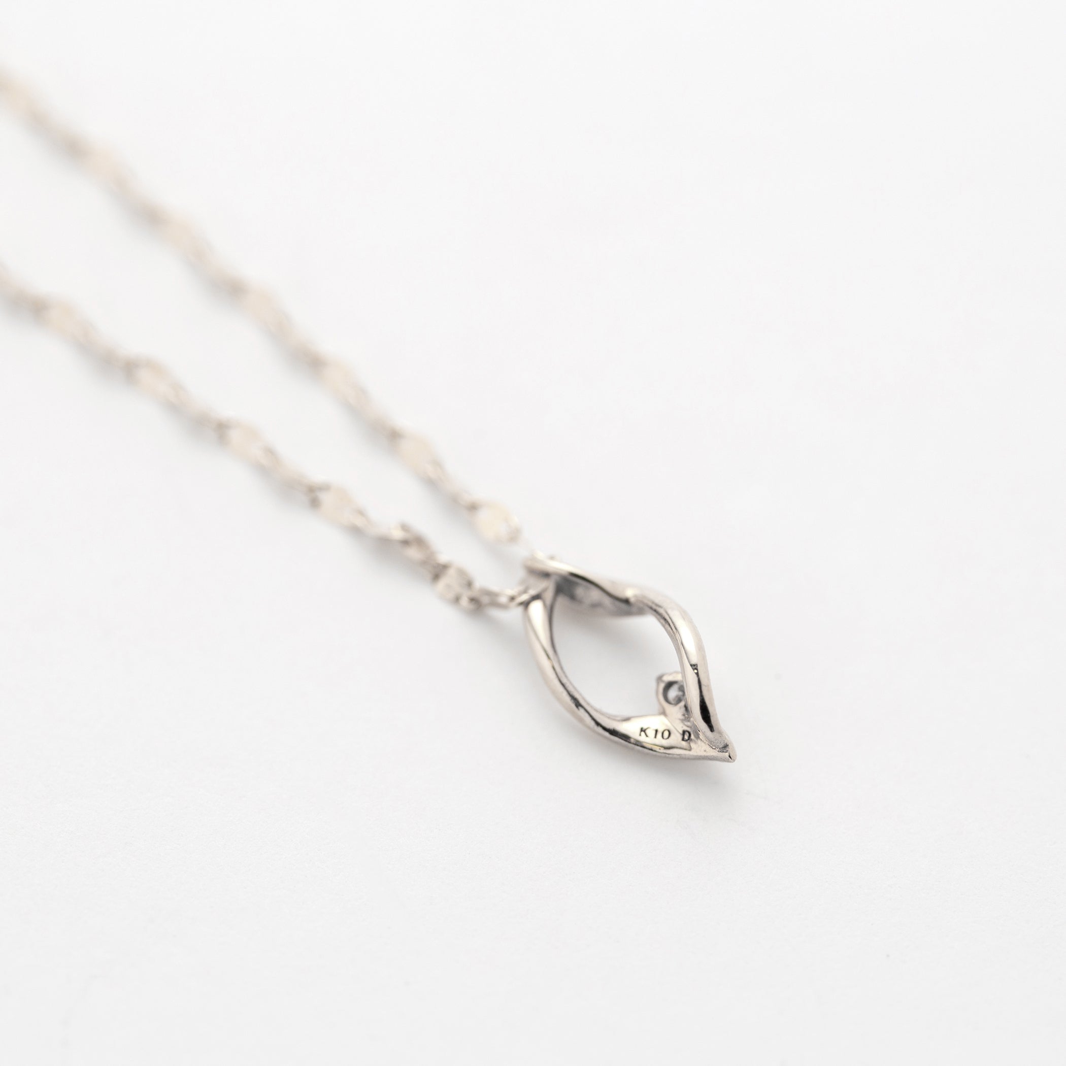 【WEB限定】K10 ホワイトゴールド ダイヤモンド ネックレス