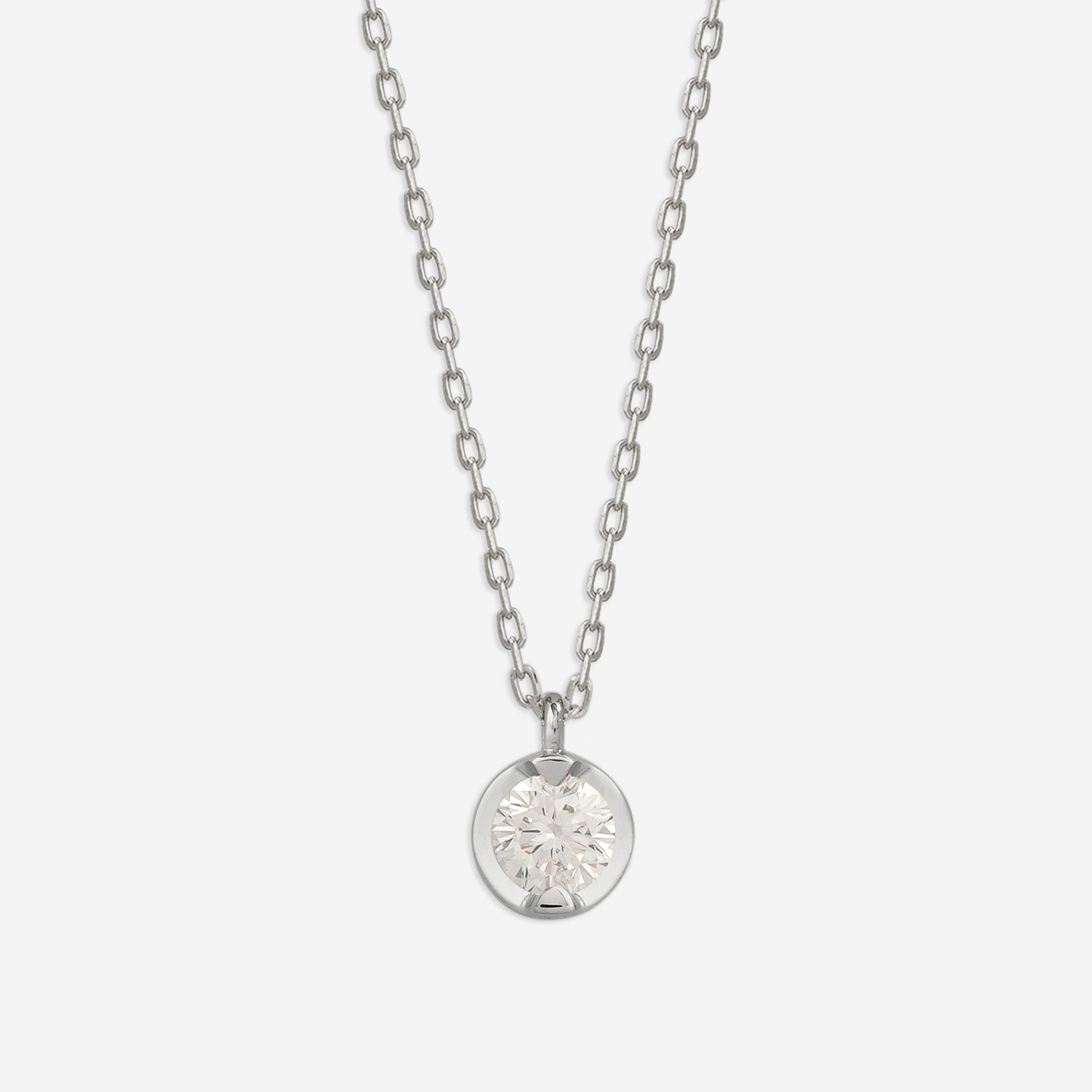ミルフローラ　プラチナダイヤモンドネックレス　保証書付き プラチナ ダイヤモンド ネックレス – Milluflora | ミルフローラ