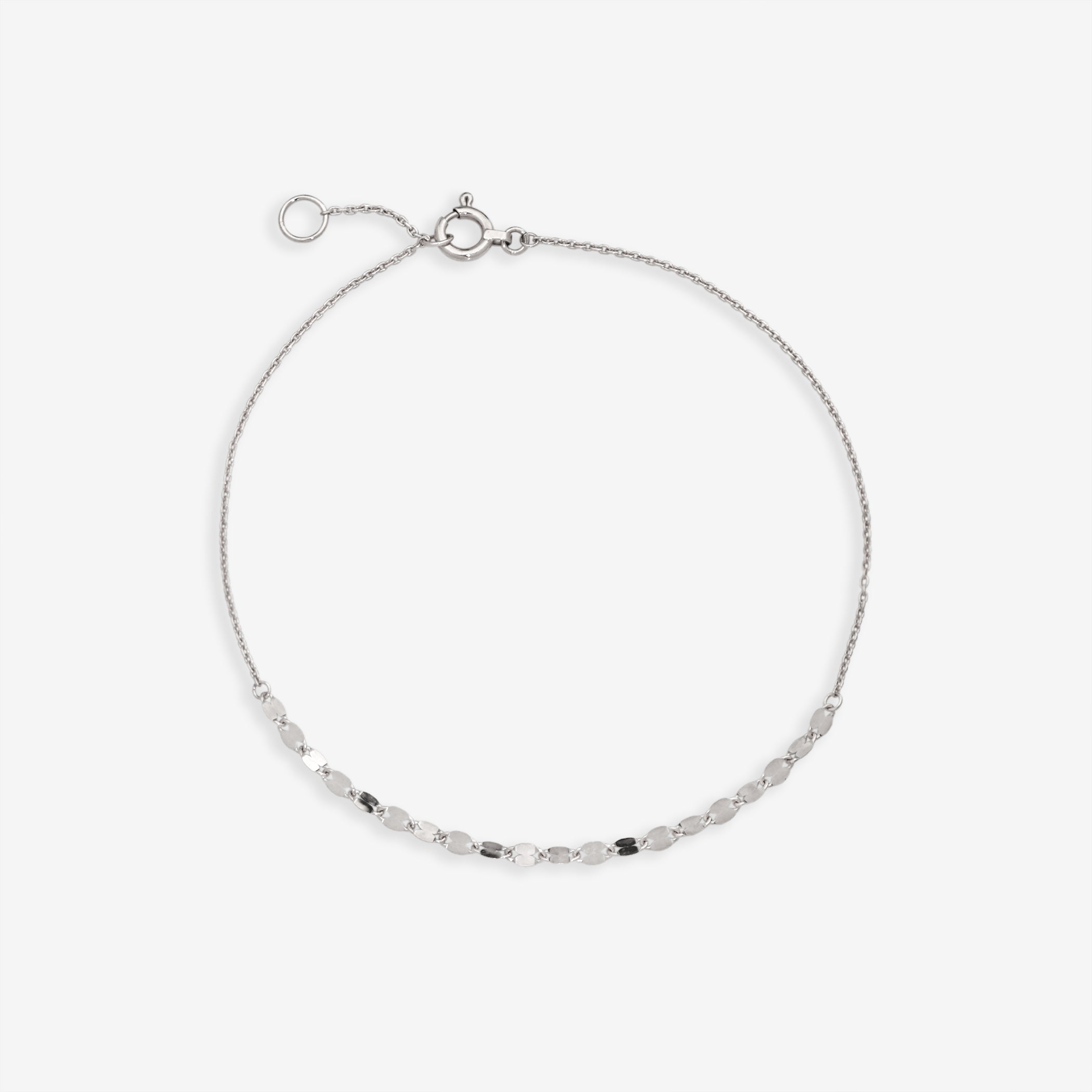 K10 ホワイトゴールド ブレスレット – Milluflora | ミルフローラ