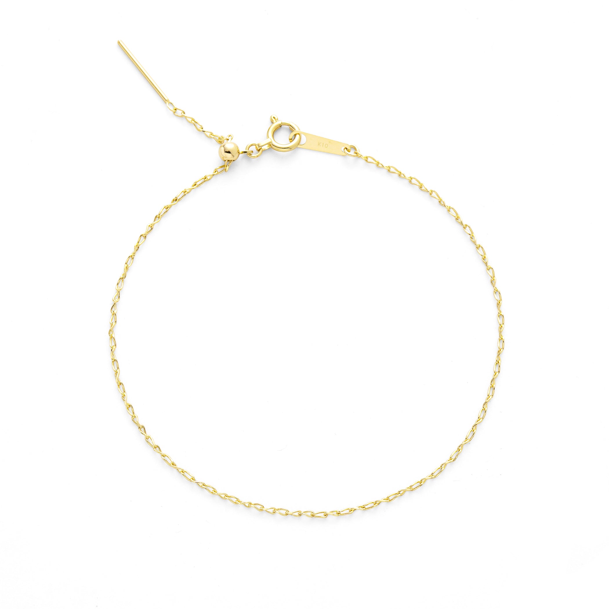 ミルフローラ　K10 ブレスレット K10 イエローゴールド ブレスレット – Milluflora | ミル