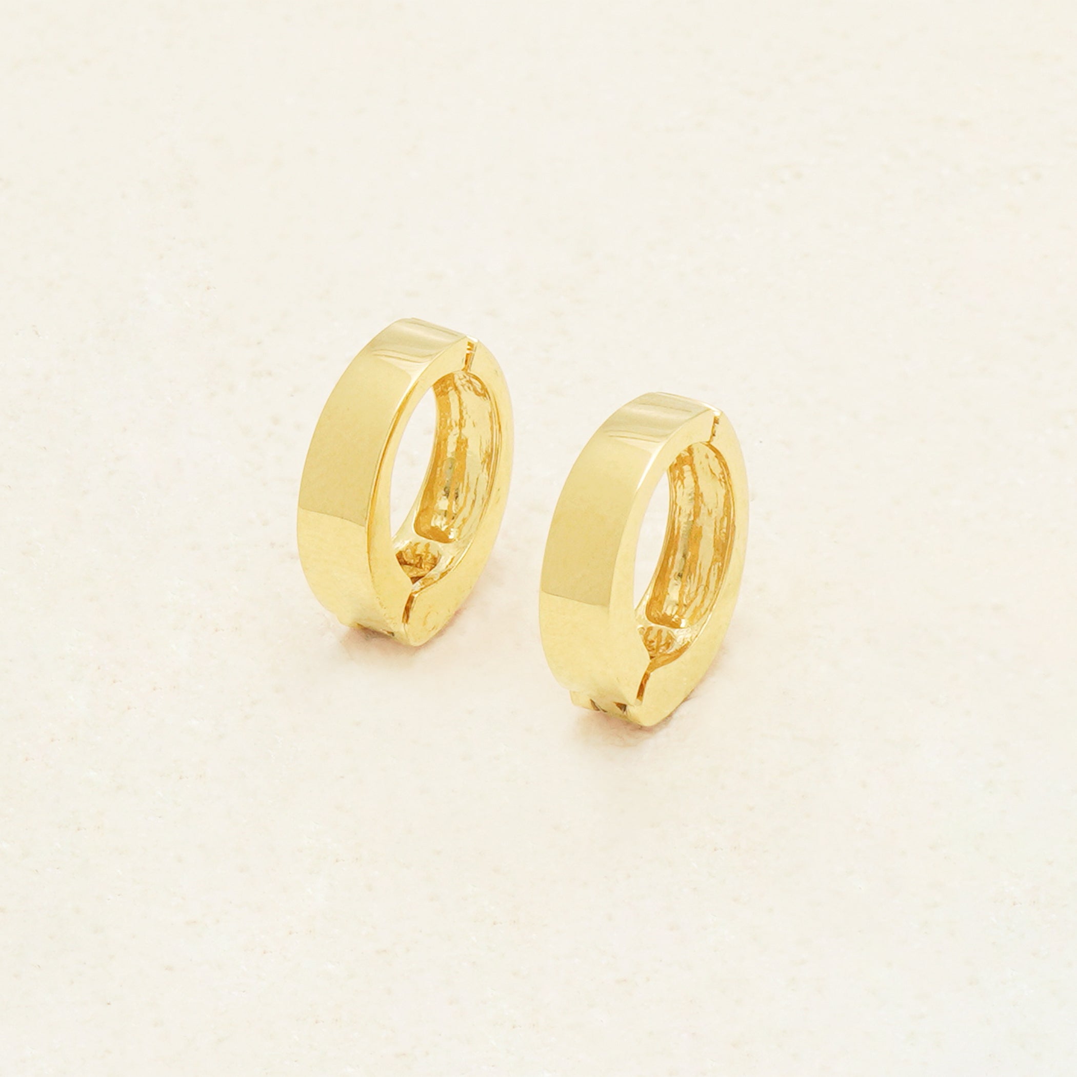 シルバー イエローゴールドメッキ イヤリング