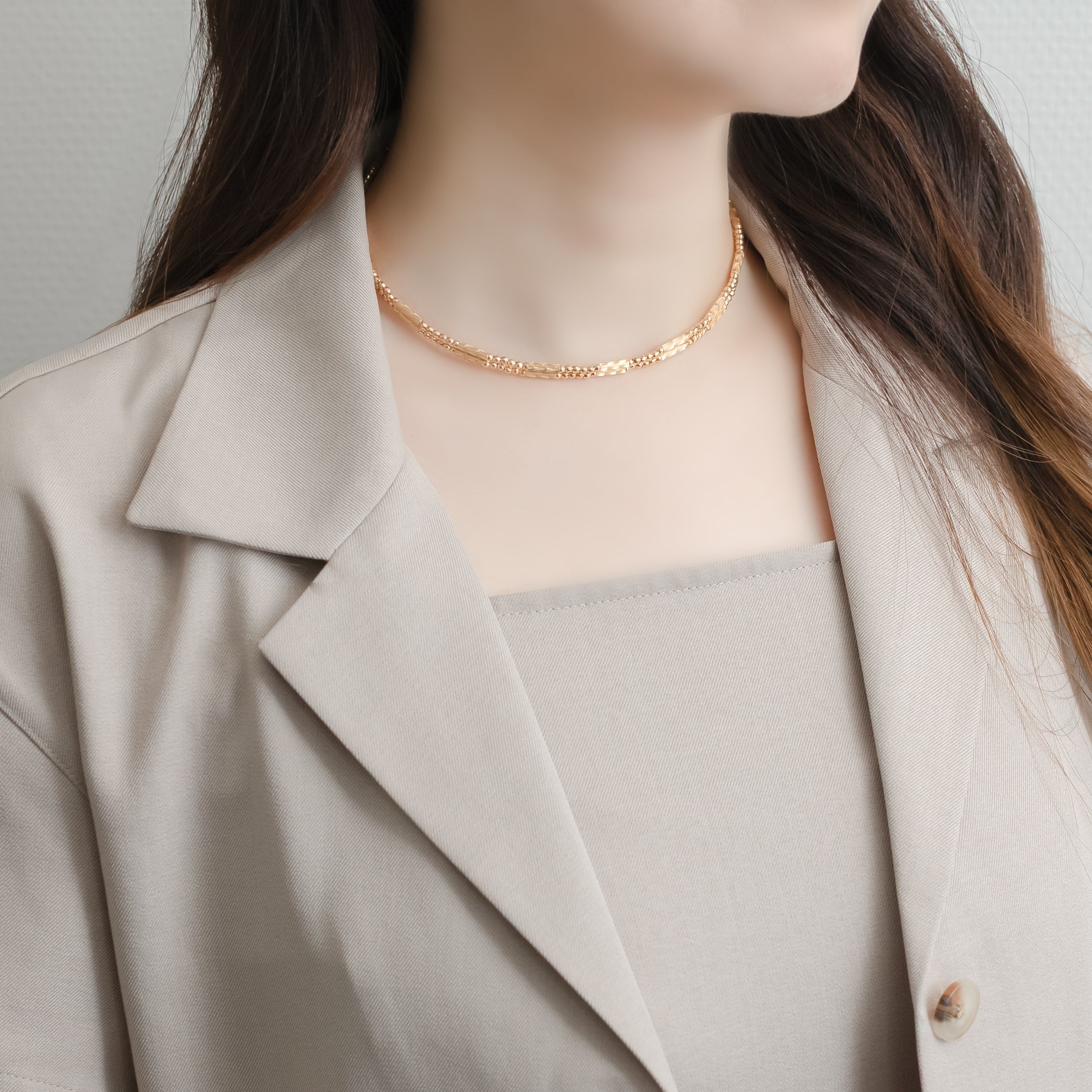 K18 イエローゴールド ネックレス