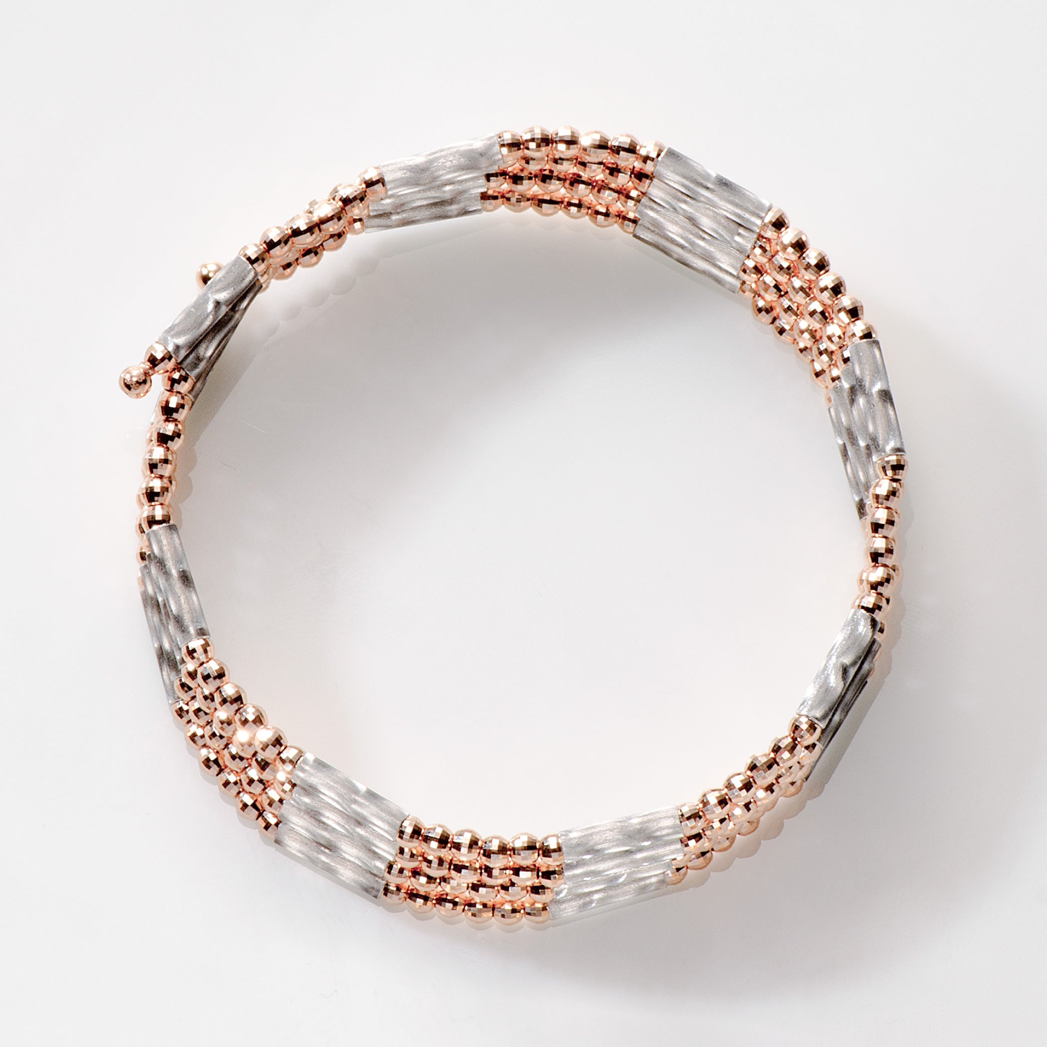 プラチナ/K18 ピンクゴールド ネックレス