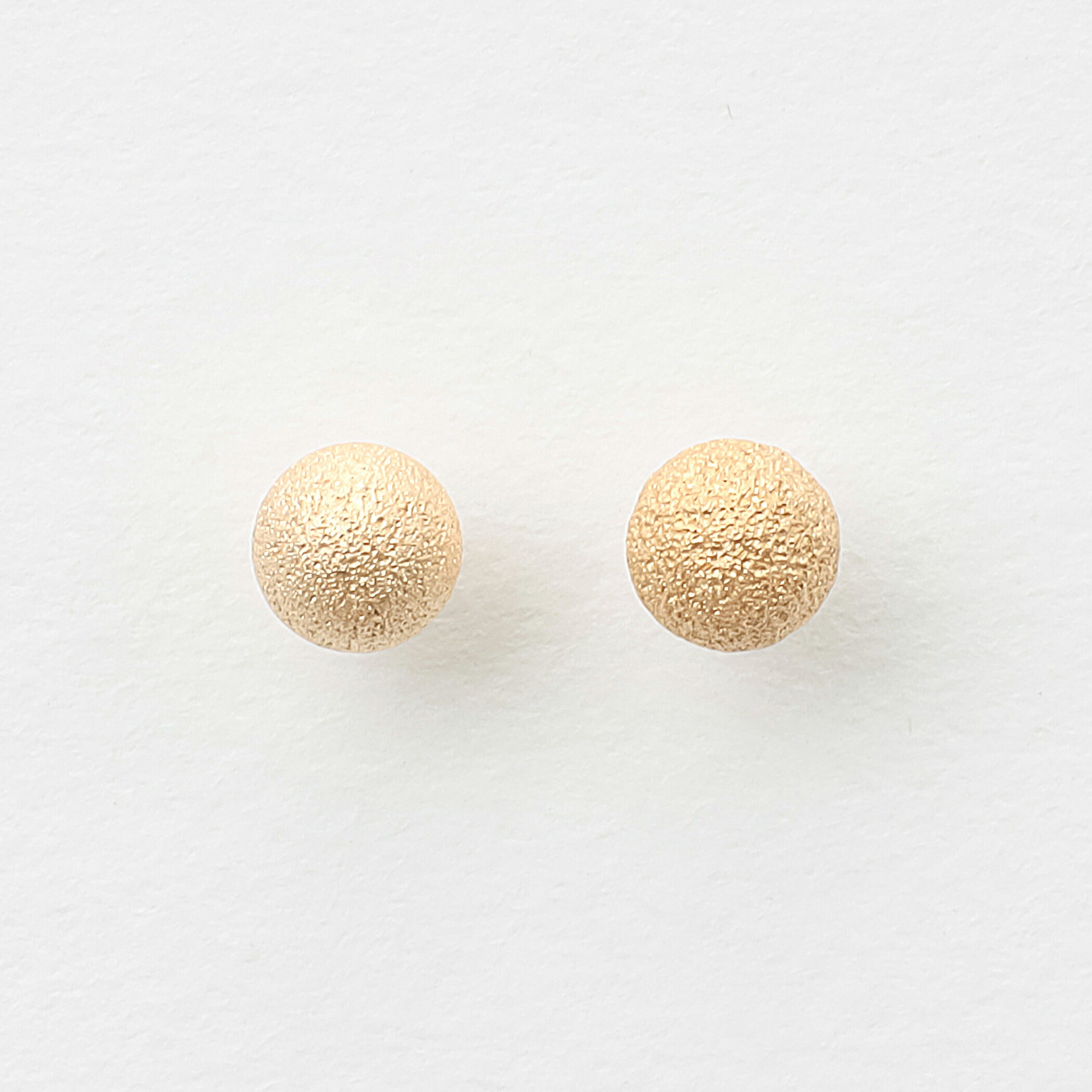 K18 イエローゴールド 丸玉 ピアス(4mm)