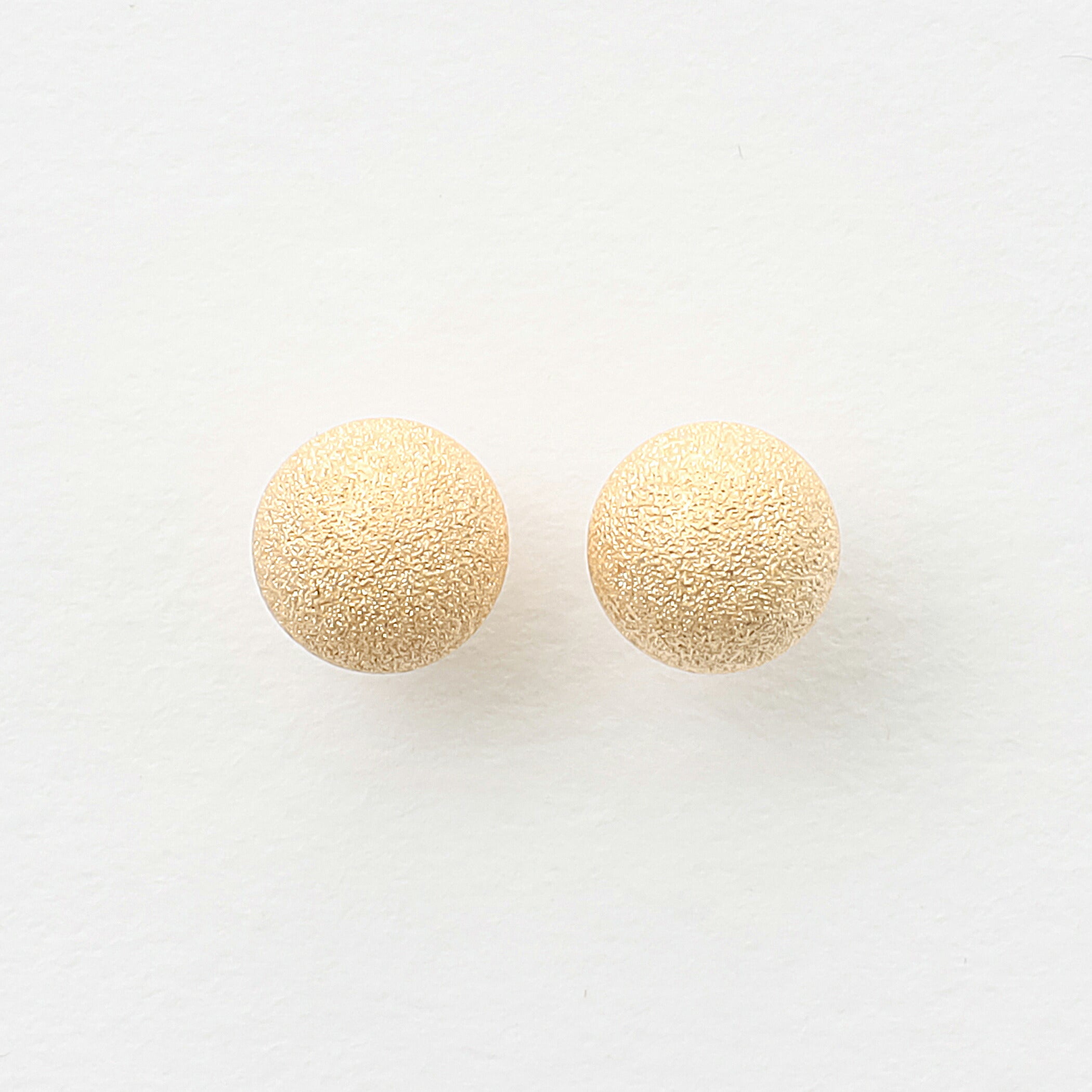 K18 イエローゴールド 丸玉 ピアス(5mm)