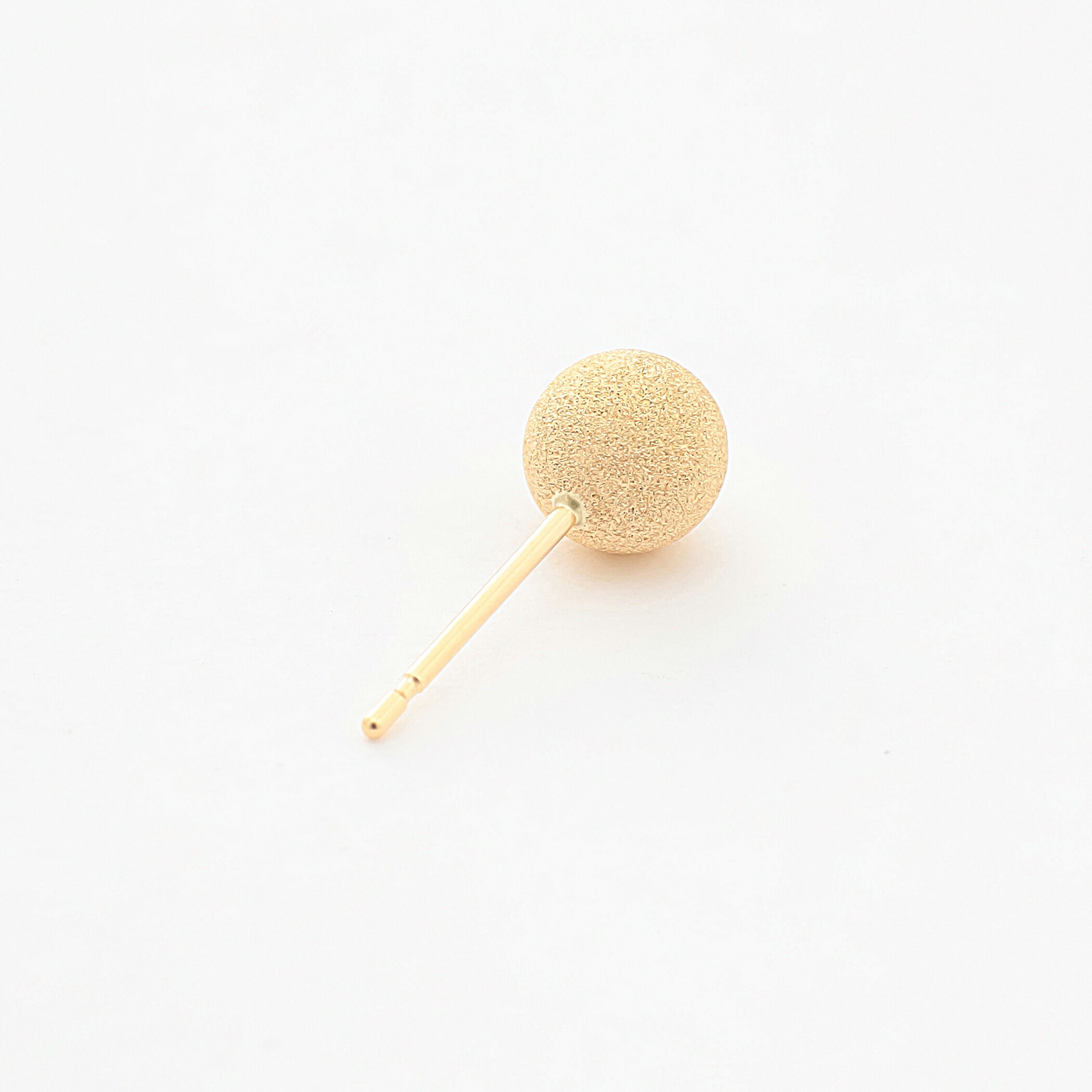 K18 イエローゴールド 丸玉 ピアス(5mm)