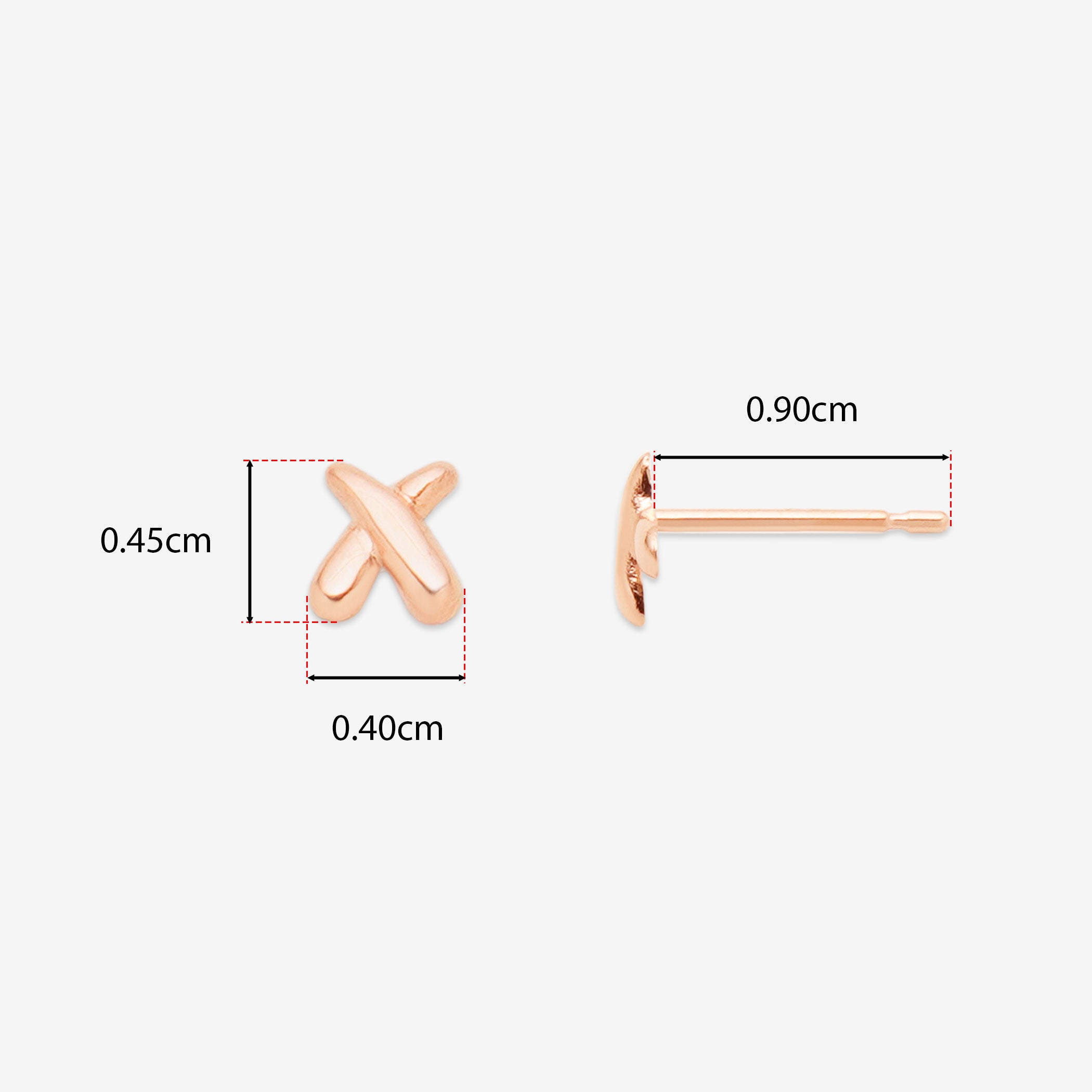 K18 ピンクゴールド ピアス