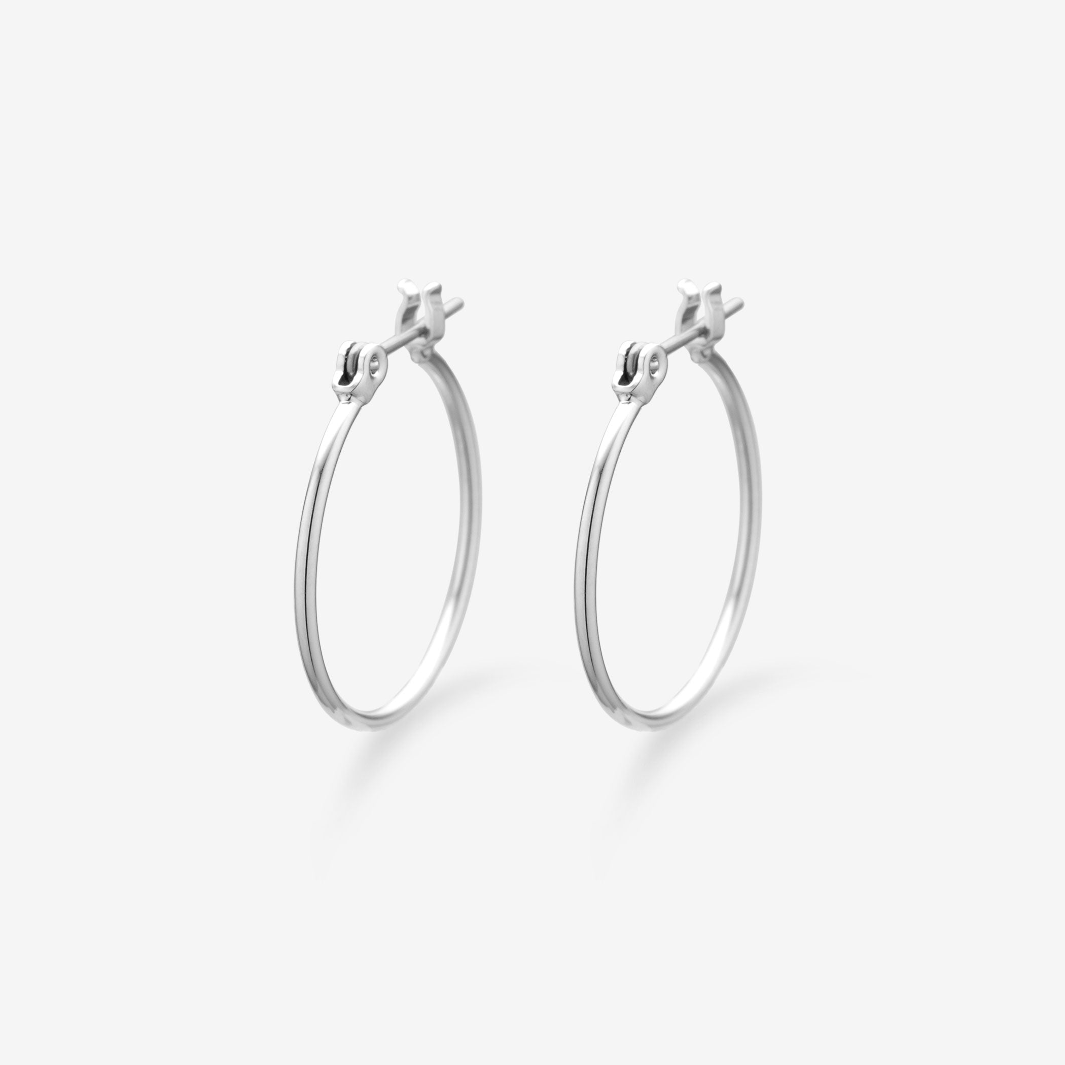 フープ ピアス（ポスト チタン）（20mm） – Milluflora | ミルフローラ