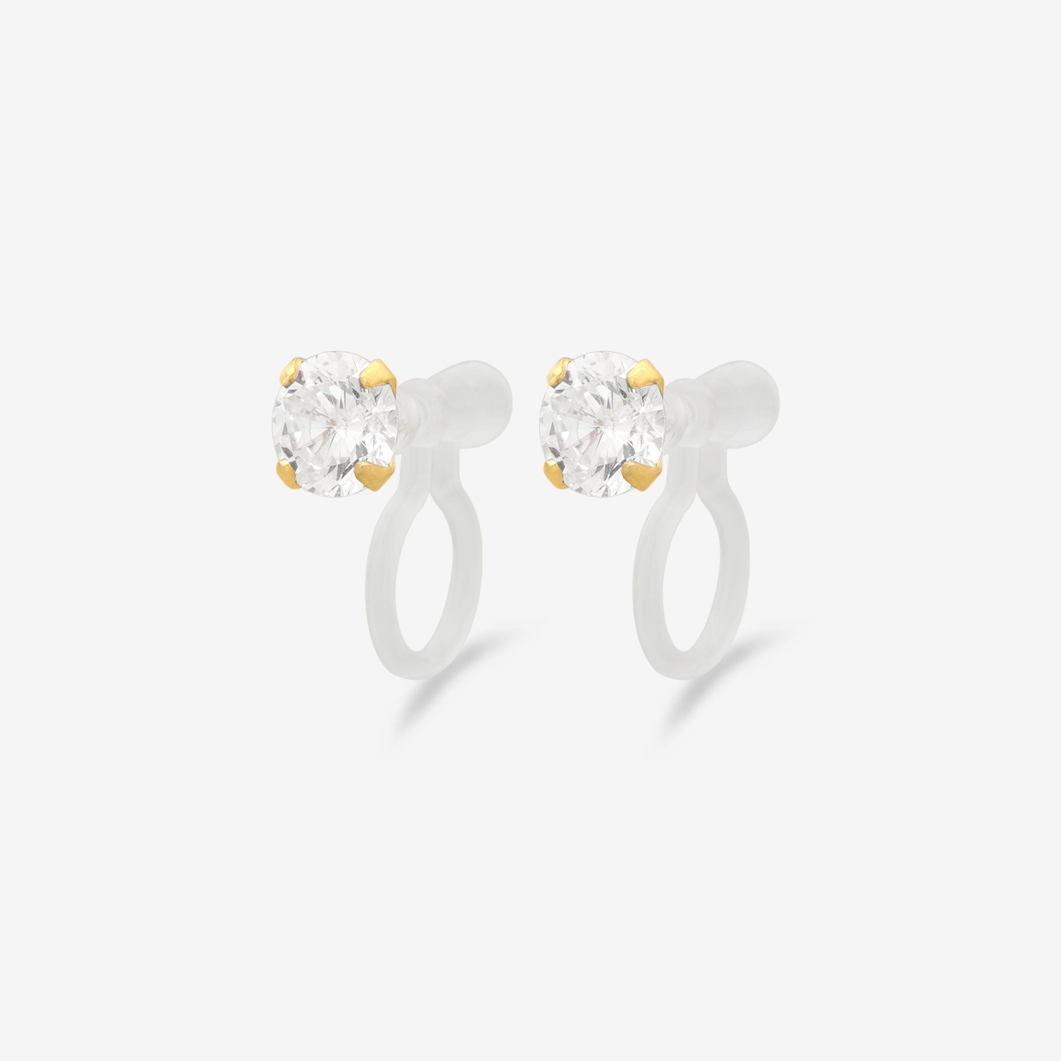 真鍮 キュービックジルコニア イヤリング ミルフローラ(Milluflora)公式通販サイト