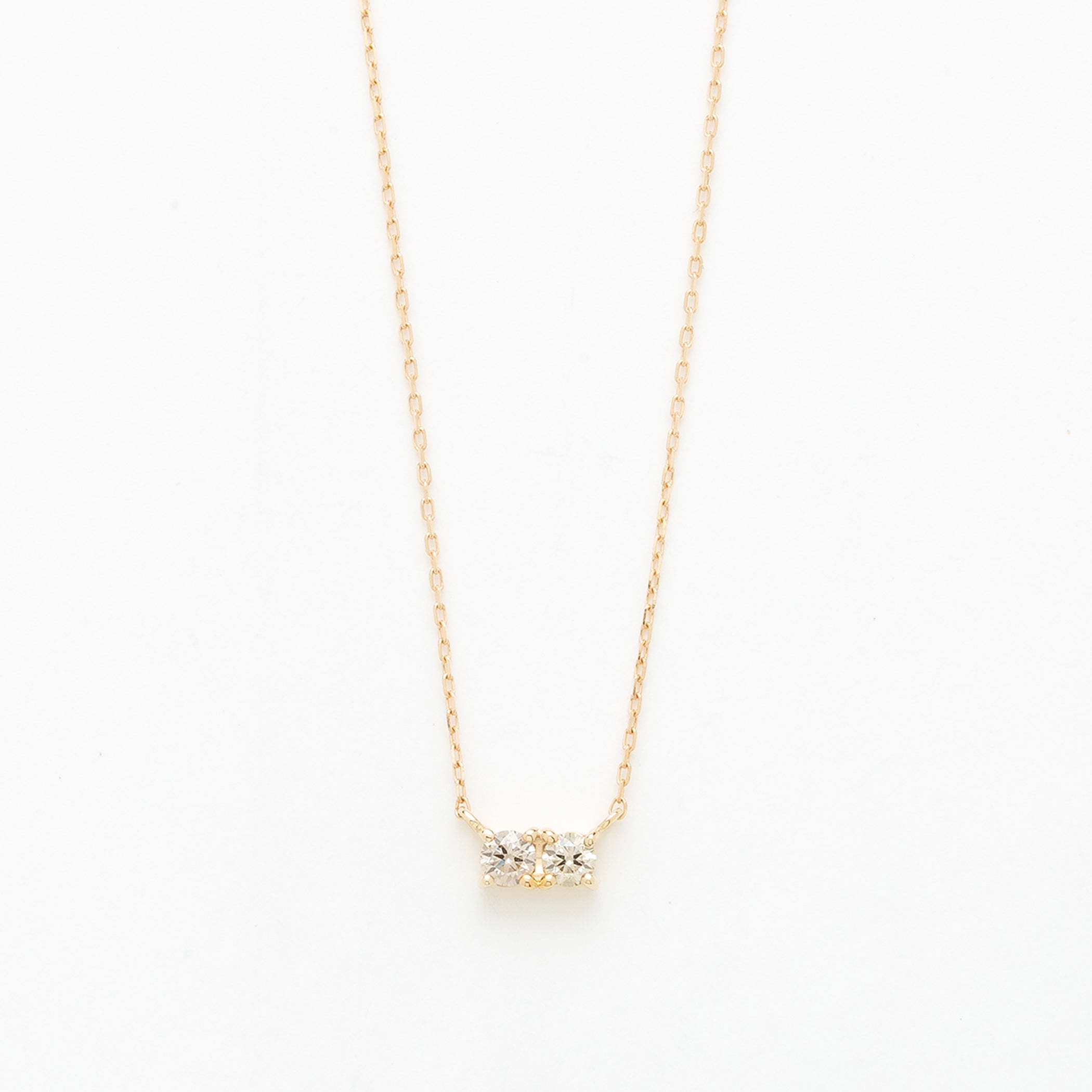 Milluflora K10イエローゴールド ダイヤモンドネックレス K10 イエローゴールド ダイヤモンド ネックレス – Milluflora