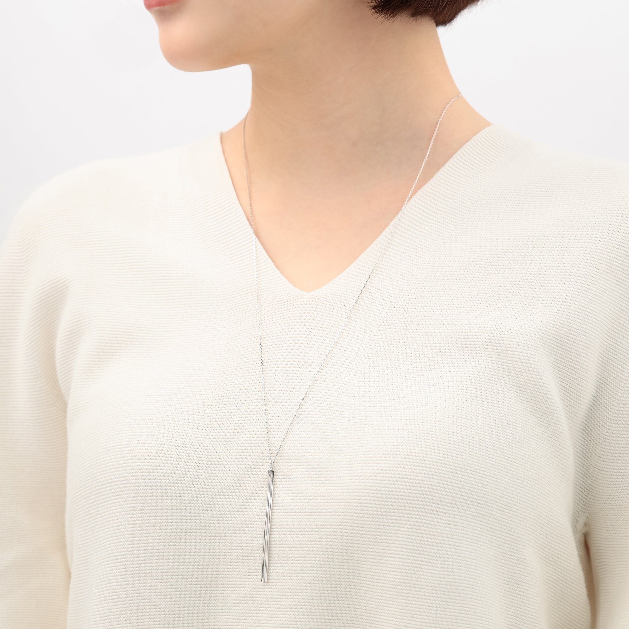 【WEB限定】シルバー ロジウムメッキ ネックレス