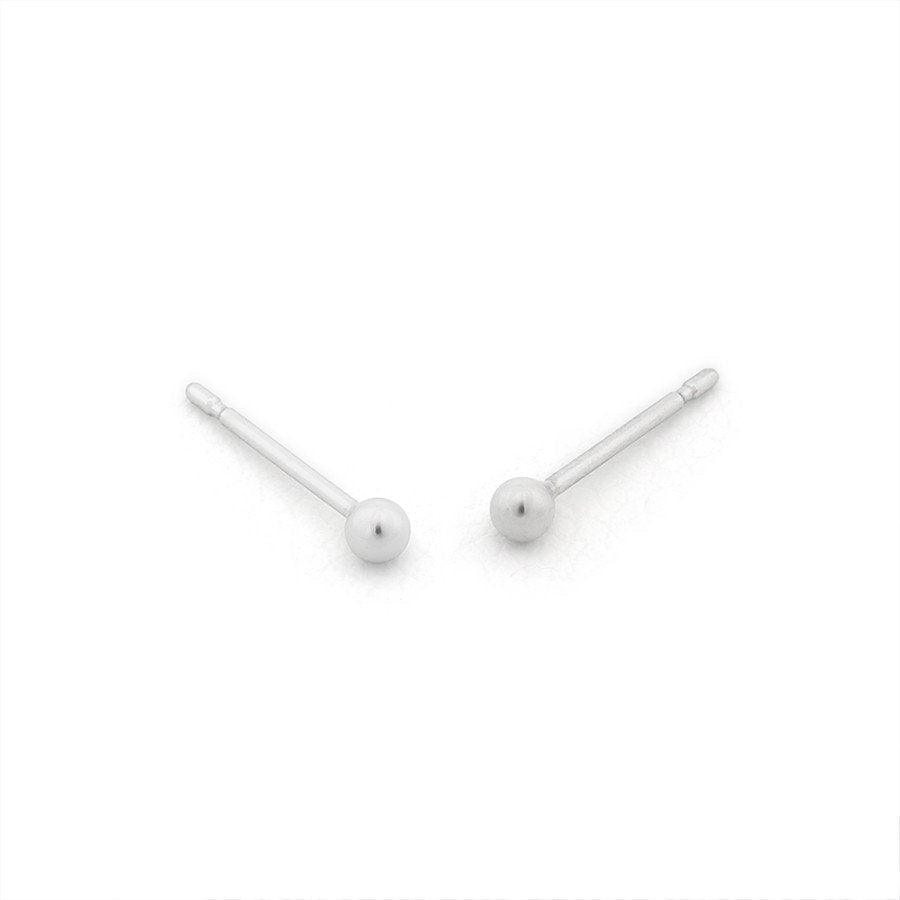 プラチナ 丸玉 ピアス(2mm)