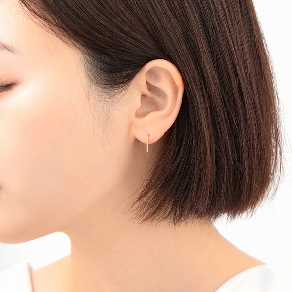 ★今だけ送料無料!★K10 ピンクゴールド ピアス