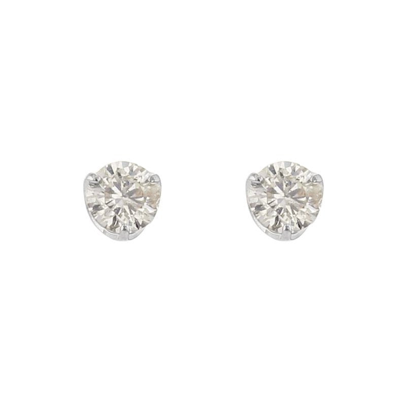 K18 ホワイトゴールド ダイヤモンド ピアス ミルフローラ(Milluflora)公式通販サイト