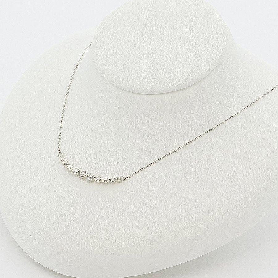 プラチナ ダイヤモンド ネックレス(0.50ct)