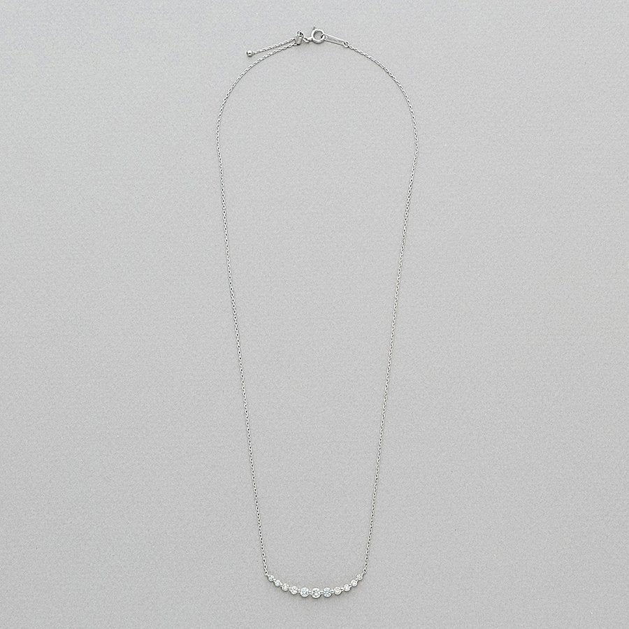 プラチナ ダイヤモンド ネックレス(0.50ct)