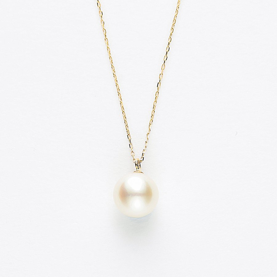 【WEB限定】6月誕生石 K10 イエローゴールド あこや真珠 ネックレス ミルフローラ(Milluflora)公式通販サイト