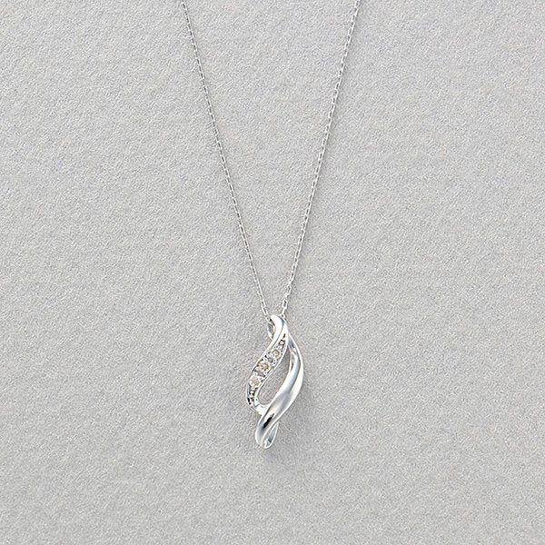 K10 ホワイトゴールド ダイヤモンド ネックレス ミルフローラ(Milluflora)公式通販サイト