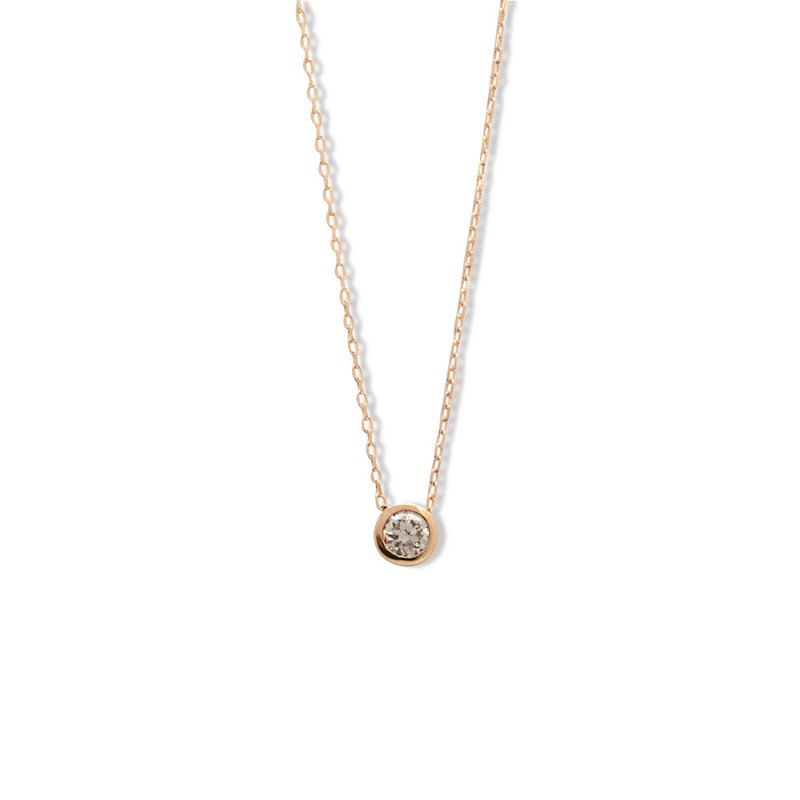 K10 イエローゴールド ダイヤモンド ネックレス(1.8ct) ミルフローラ(Milluflora)公式通販サイト