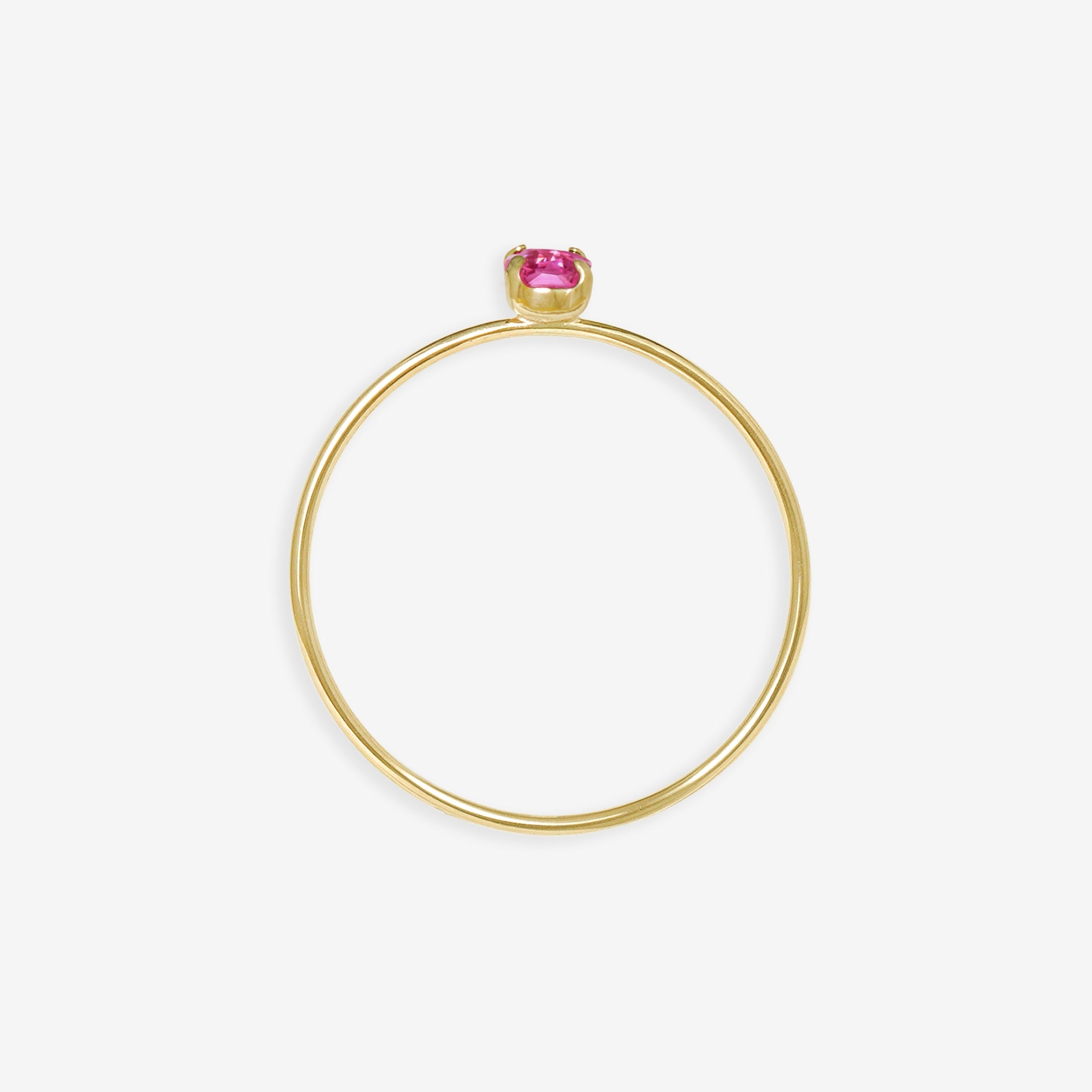 Milliflora ルビーの花リング K10 ピンクゴールド ダイヤモンド フラワー リング – Milluflora