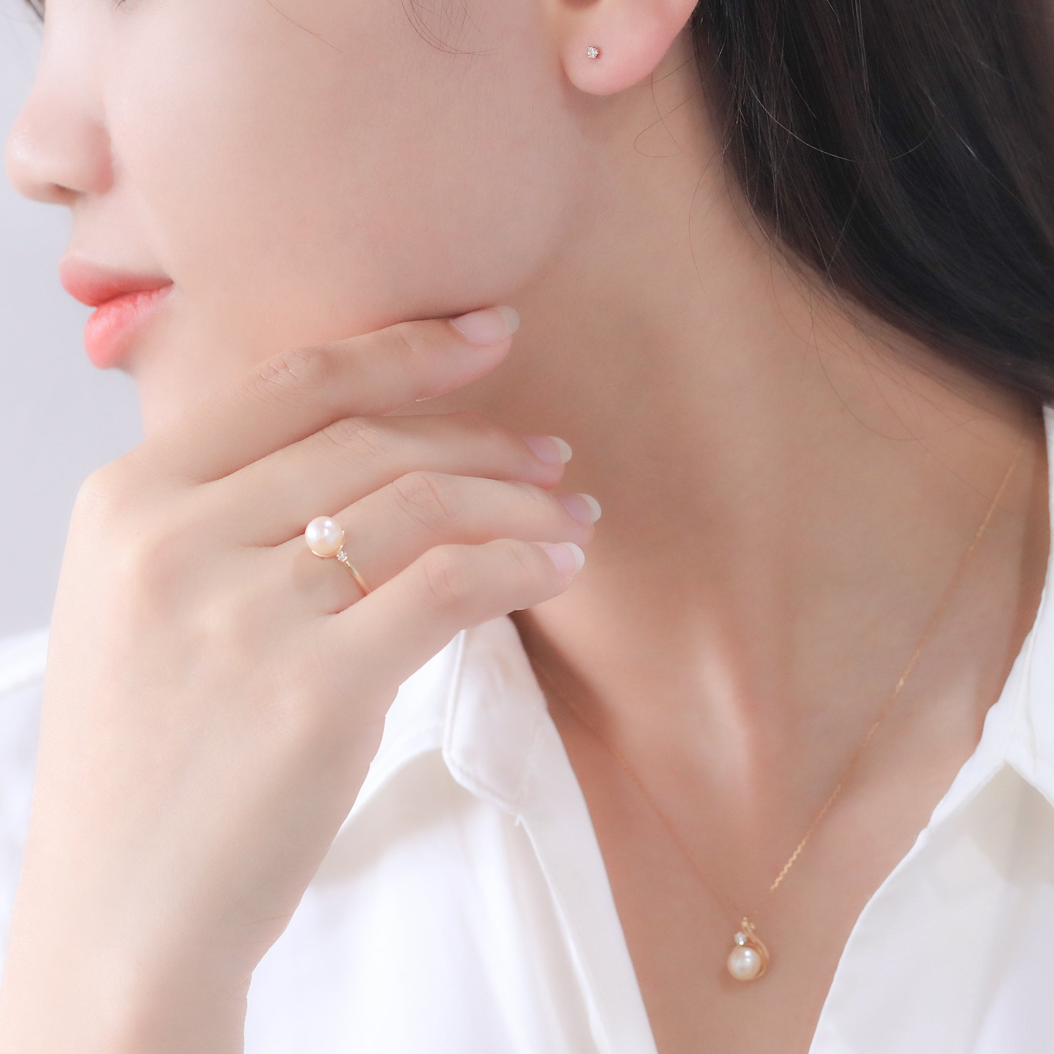 最終値下げ。K10金使用 真珠のイヤリング 最終値下げ。K10金使用 真珠のイヤリング