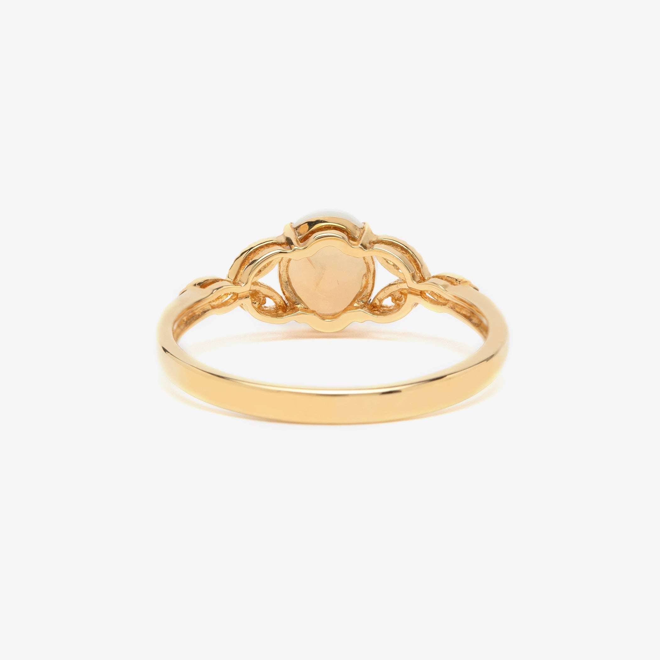 オパール ゴールドリング k18 X'mas早割5%OFF】☆雑誌掲載☆ひと粒 オーバル ストーン オパール