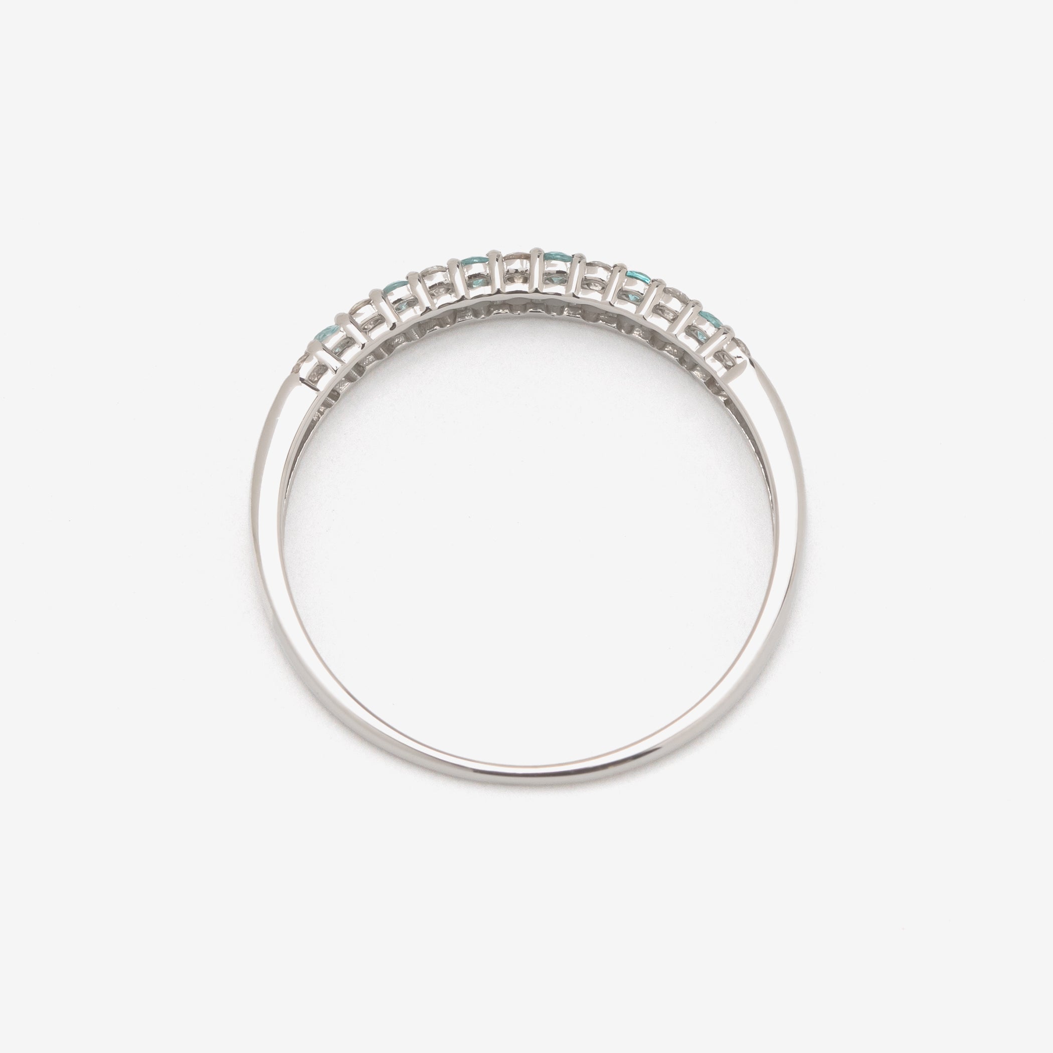 ブラジル産パライバトルマリン2.45ct ダイヤモンド2ct プラチナ