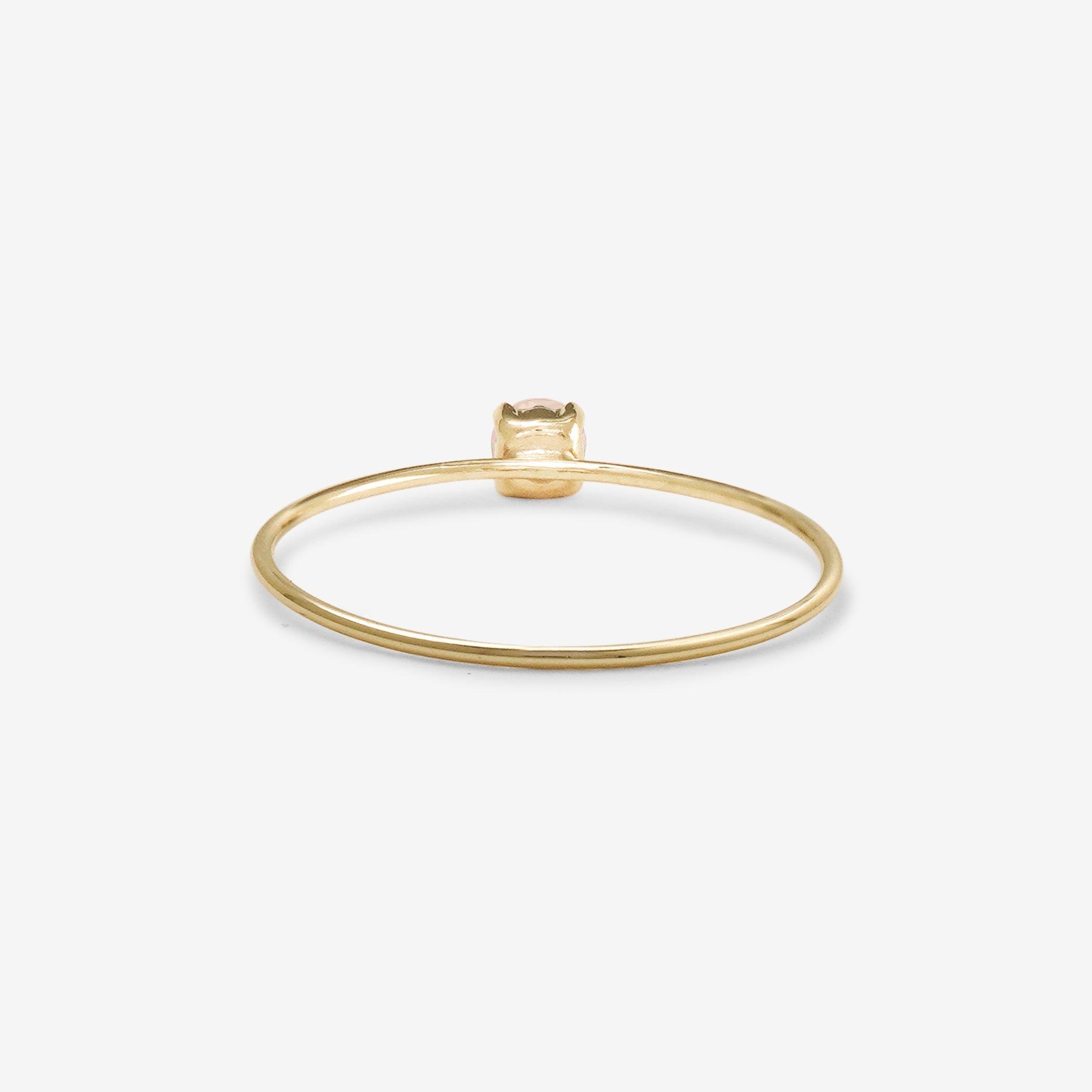 WEB限定】6月誕生石 K10 イエローゴールド ムーンストーン リング