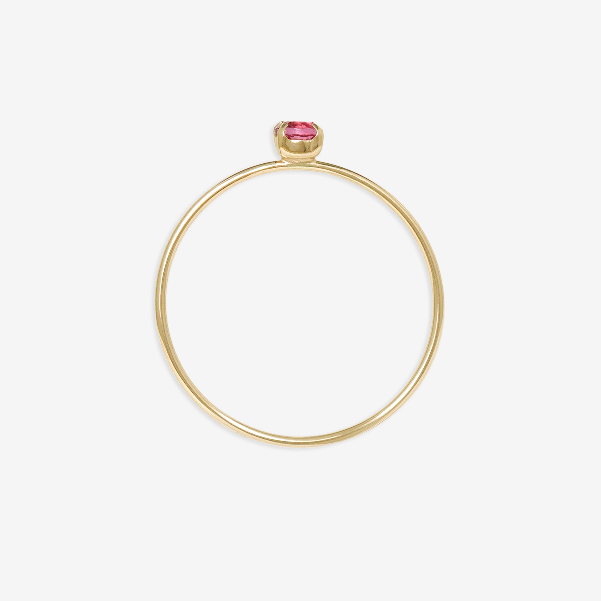 WEB限定】10月誕生石 K10 イエローゴールド ピンクトルマリン