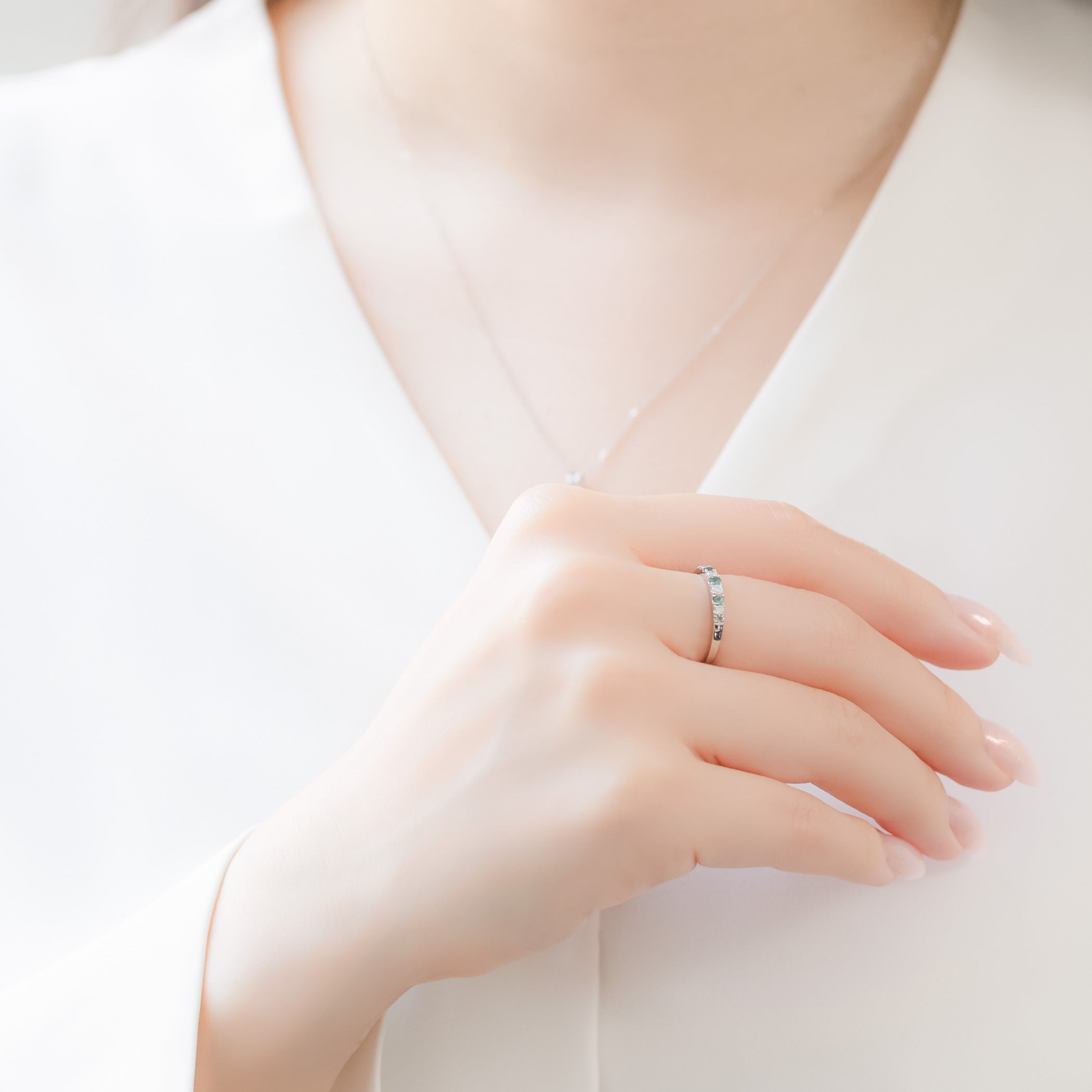 プラチナ アレキサンドライト リング – Milluflora | ミルフローラ