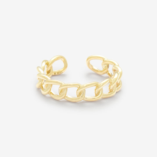 K10 イエローゴールド リングカフ