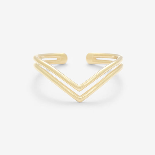 K10 イエローゴールド リングカフ