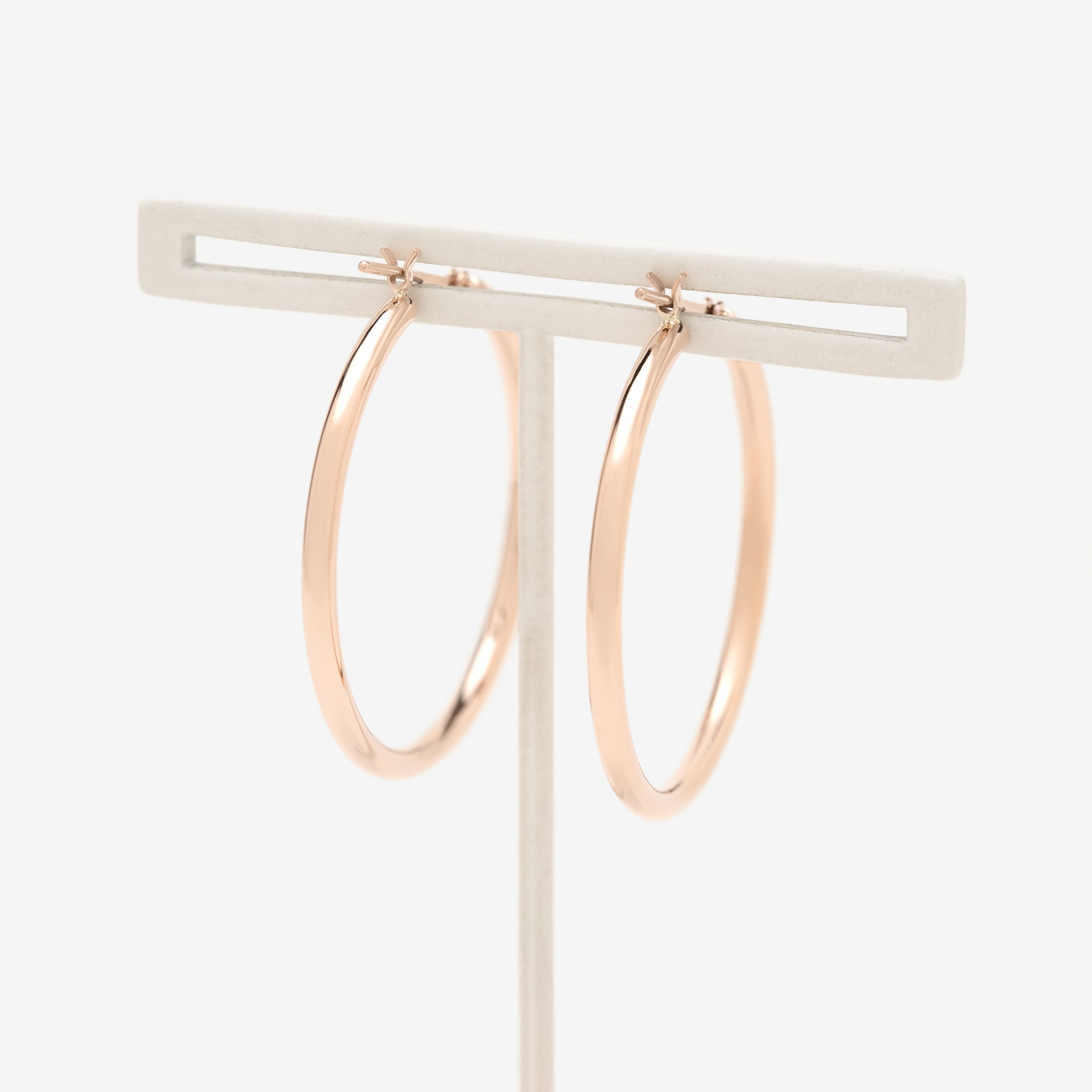 お値下げしました！！ミルフローラ　K18 ピンクゴールド　フープピアス K18 ピンクゴールド フープ ピアス（10mm） – Milluflora | ミル